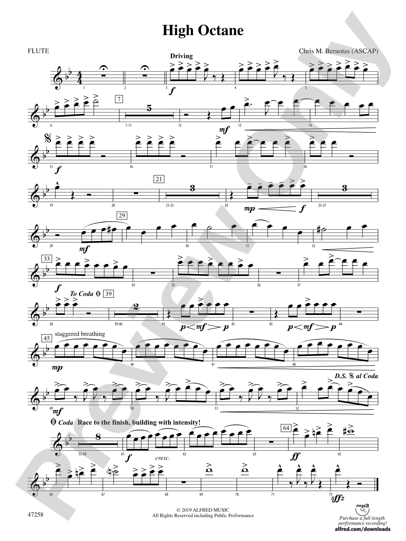 High Octane: Flute