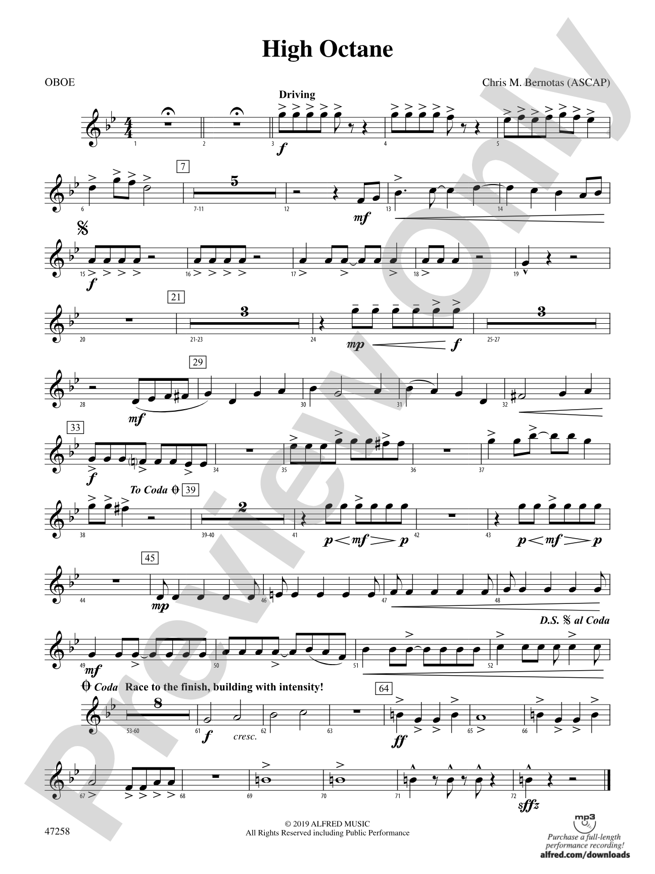 High Octane: Oboe
