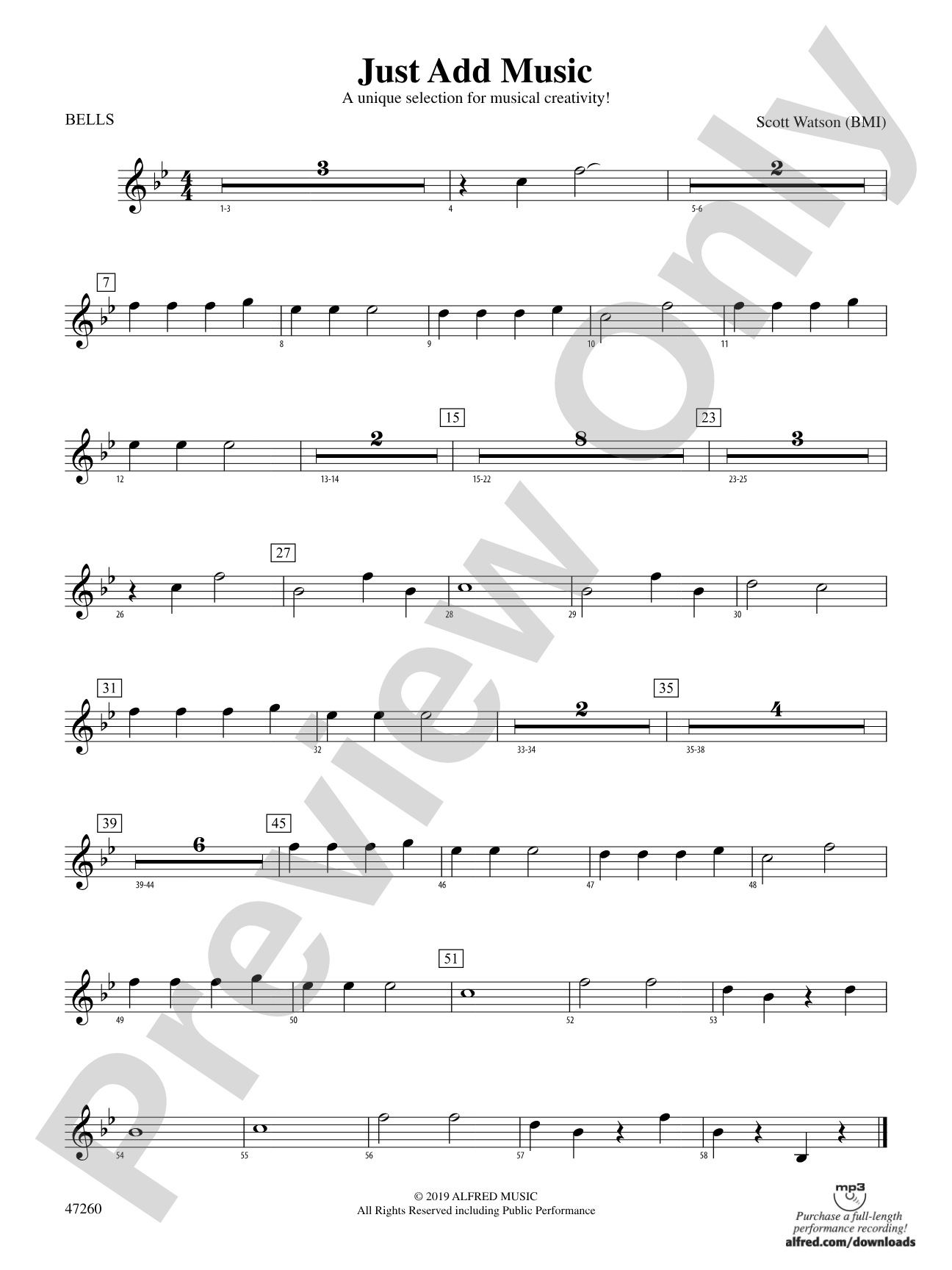 Just Add Music: Bells