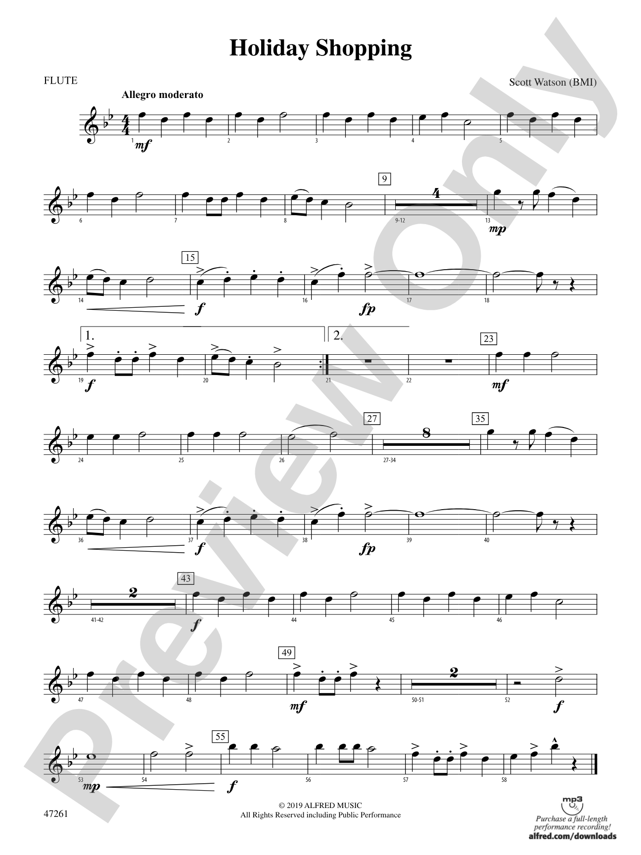 Holiday Shopping: Flute