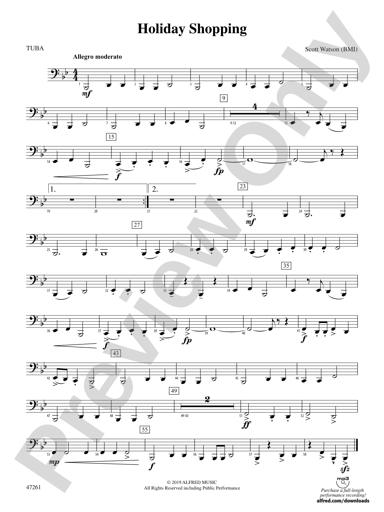 Holiday Shopping: Tuba