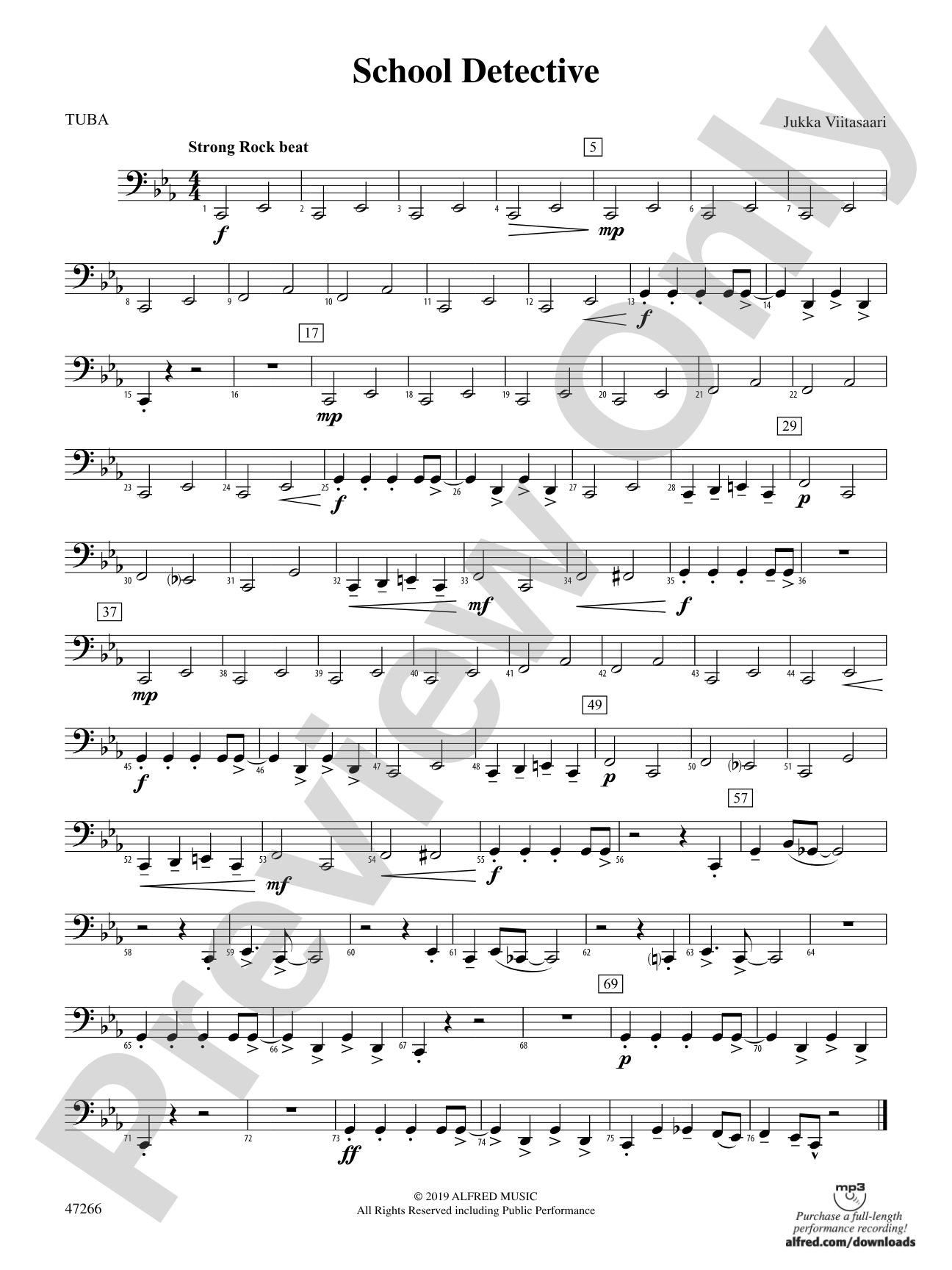 School Detective: Tuba