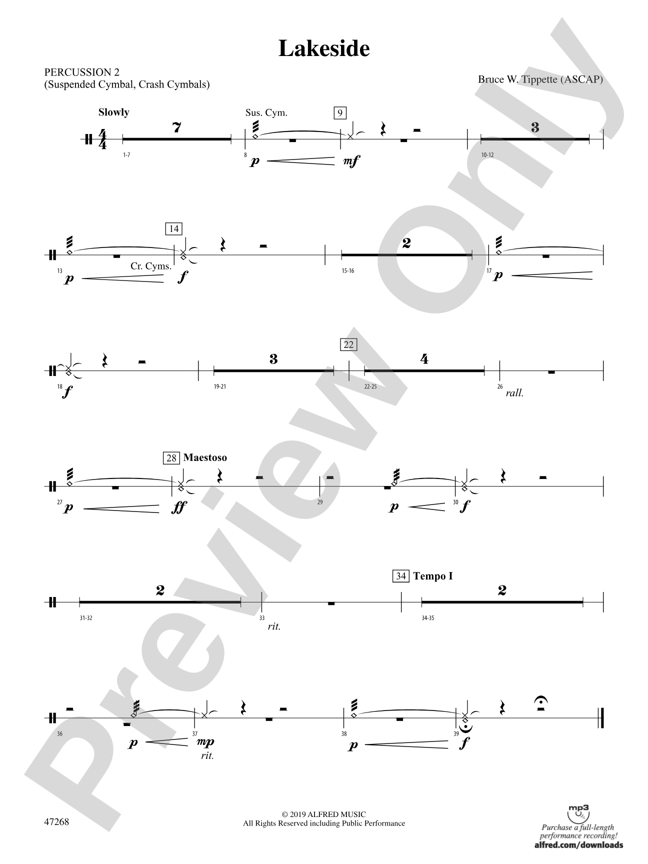 Lakeside: 2nd Percussion