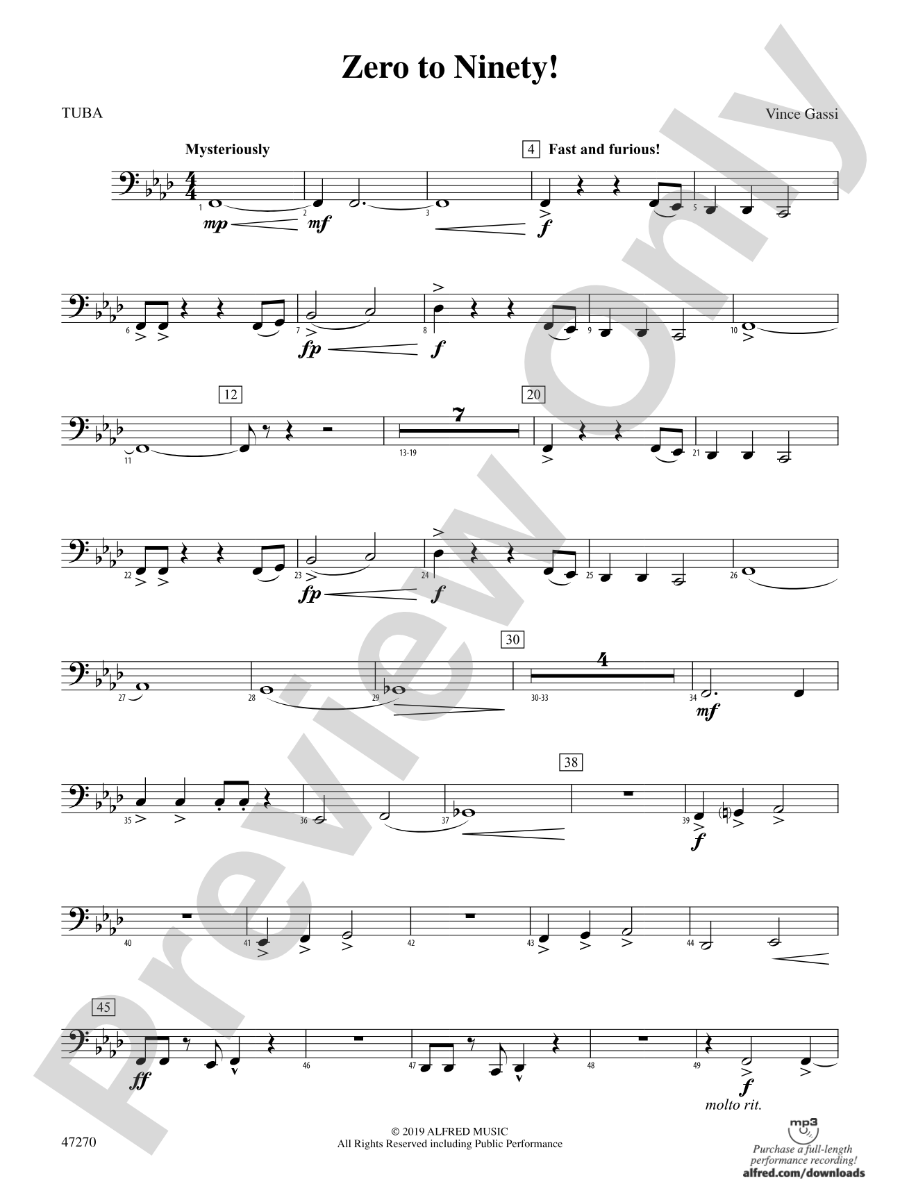 Zero to Ninety!: Tuba