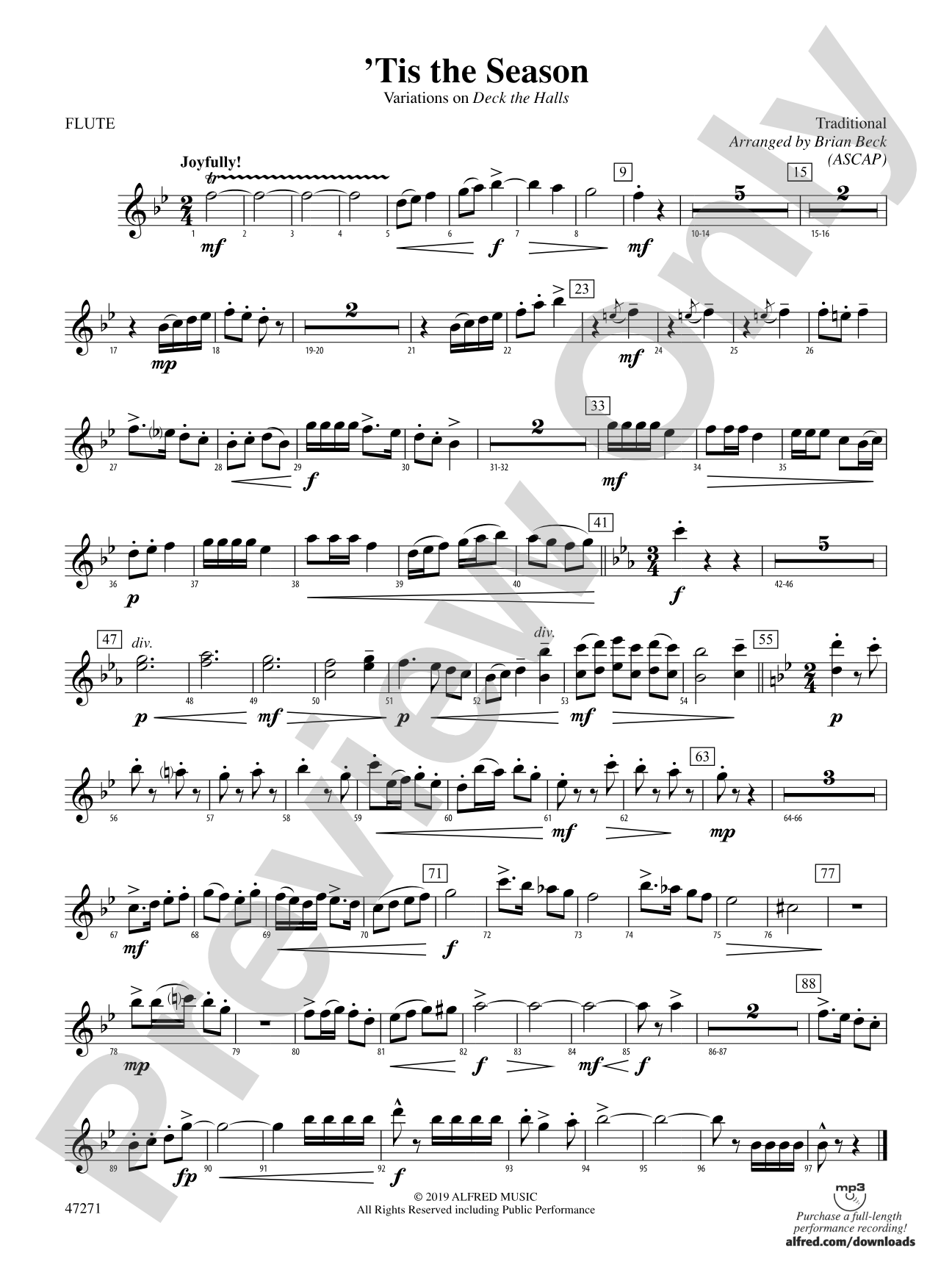 'Tis the Season: Flute