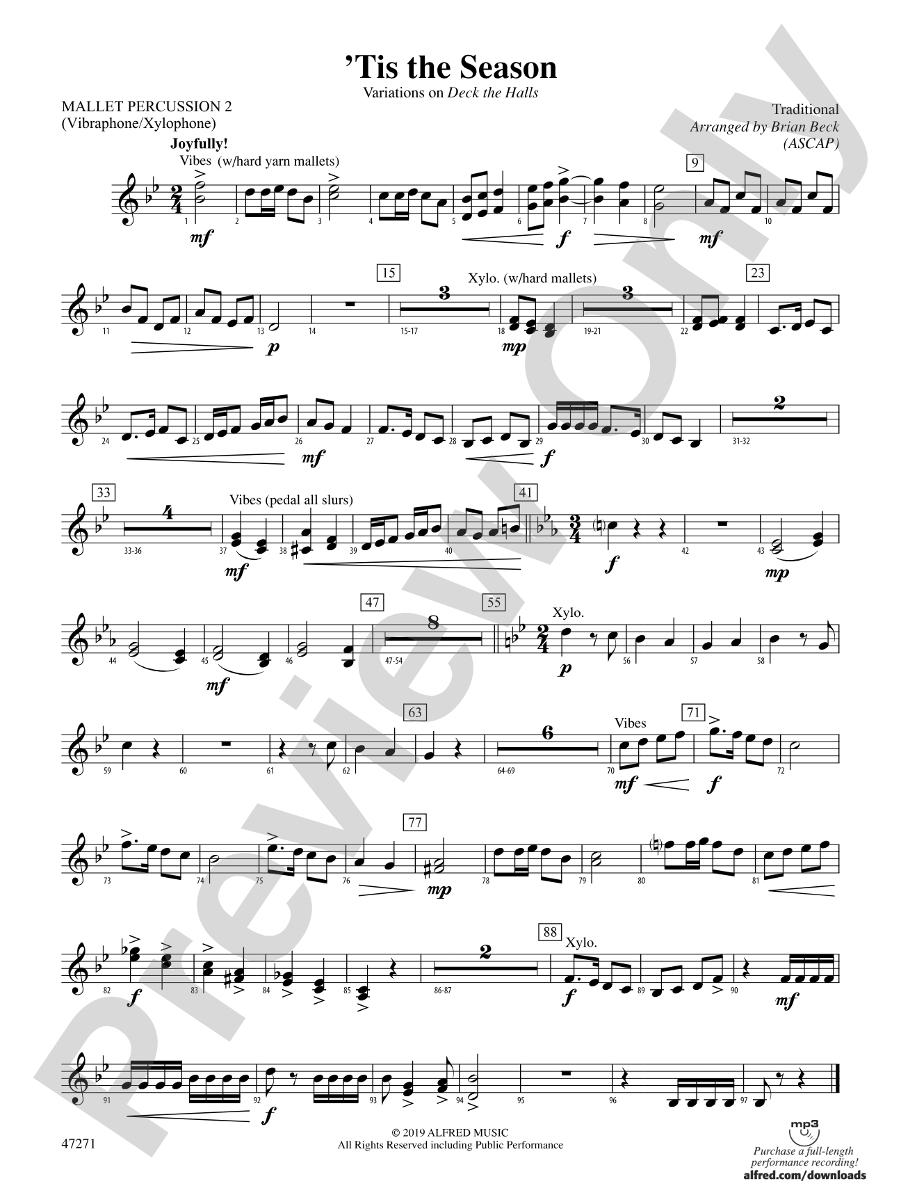 'Tis the Season: 2nd Mallet Percussion