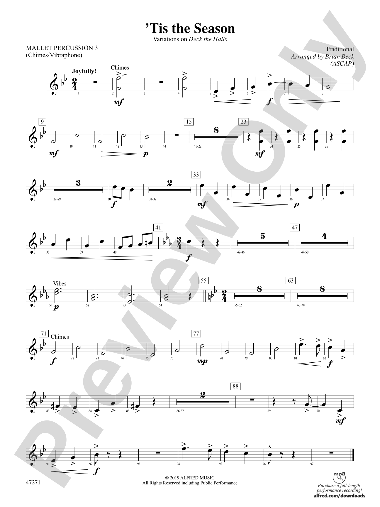 'Tis the Season: 3rd Mallet Percussion