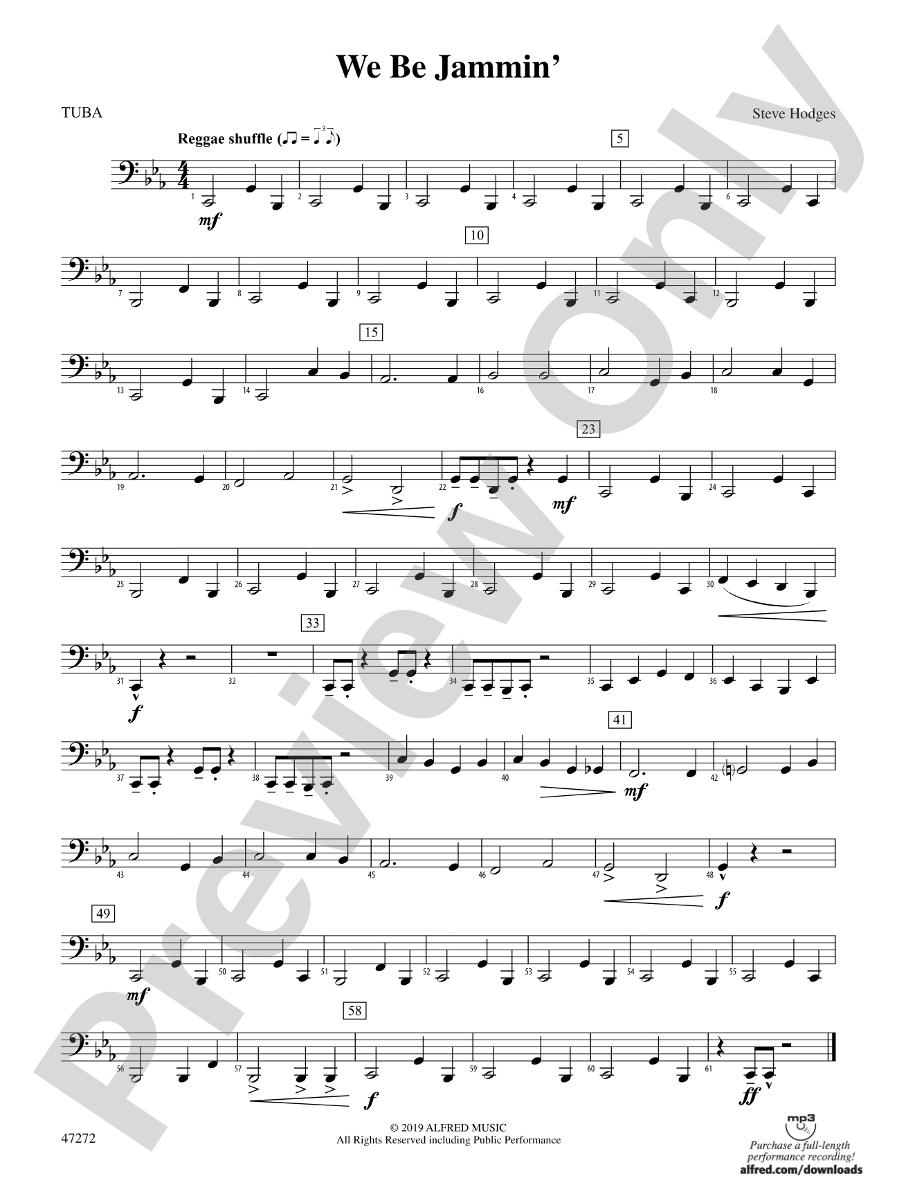 We Be Jammin': Tuba