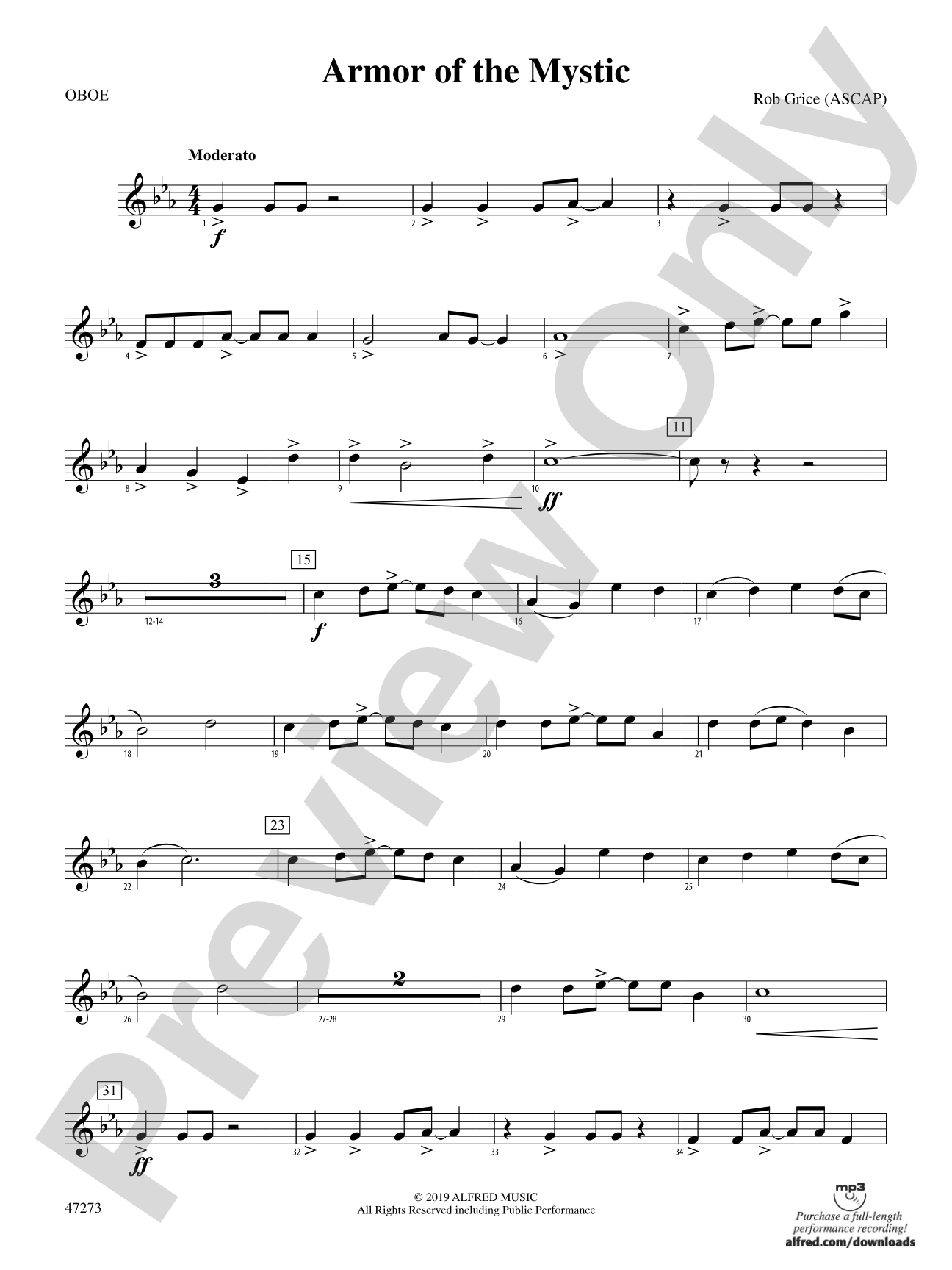 Armor of the Mystic: Oboe