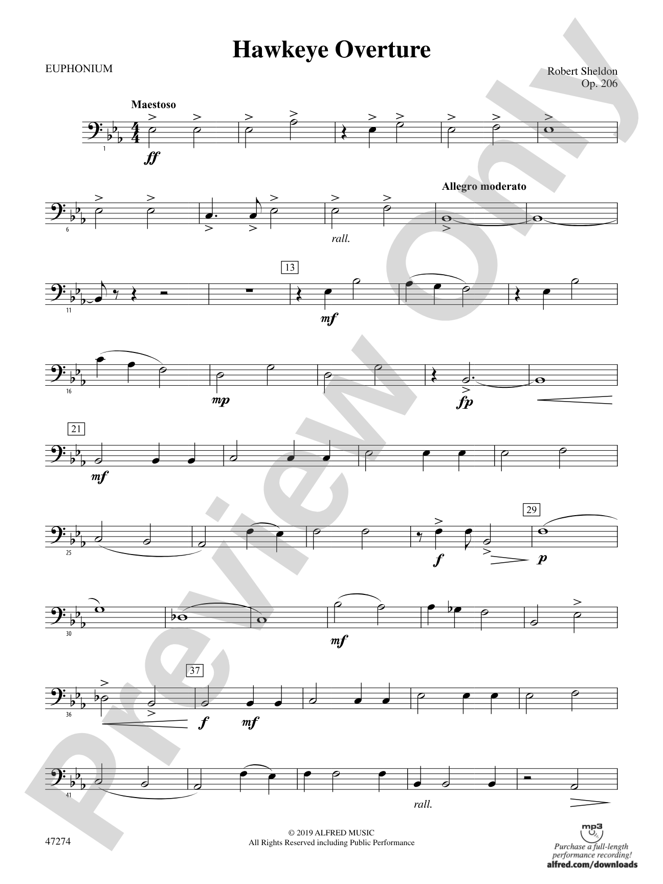 Hawkeye Overture: Baritone B.C.