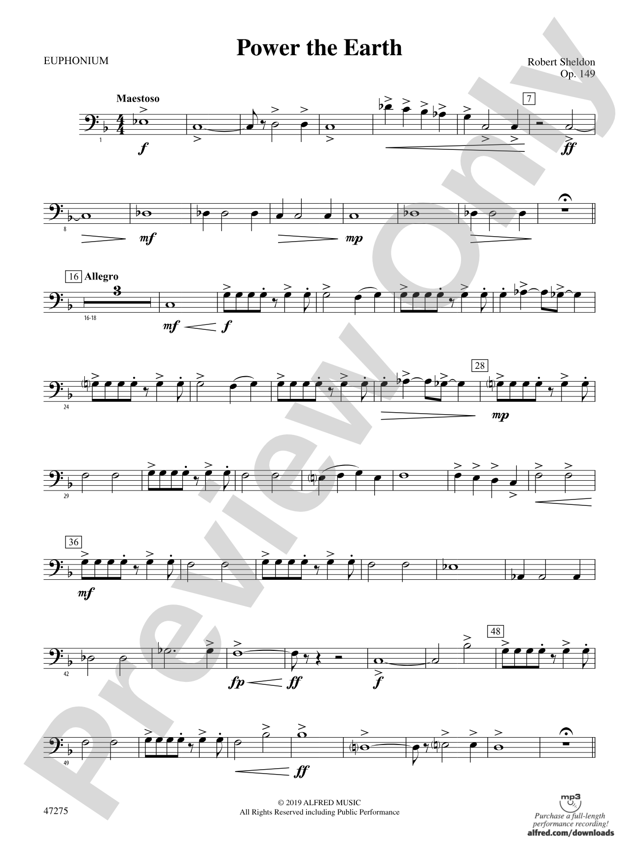 Power the Earth: Baritone B.C.