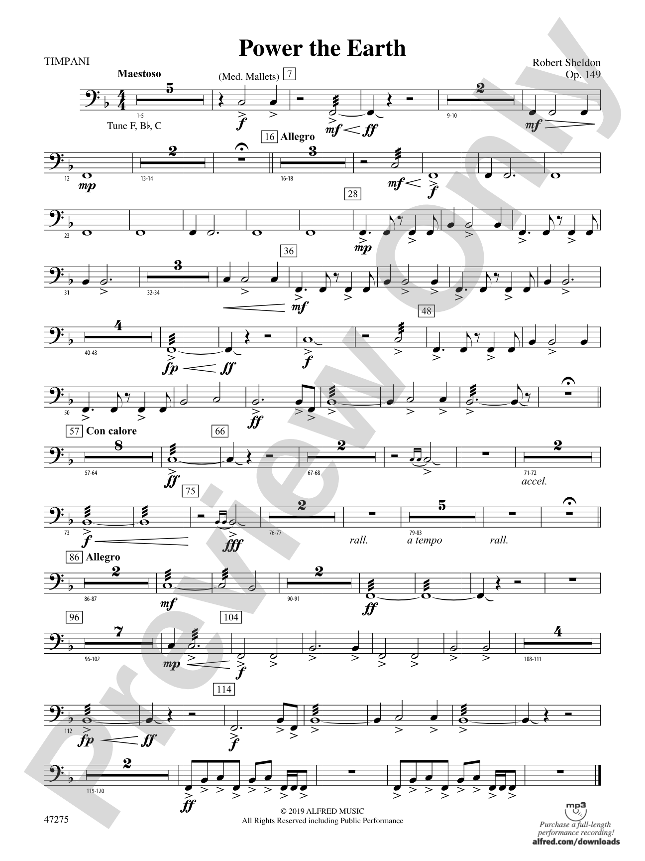 Power the Earth: Timpani
