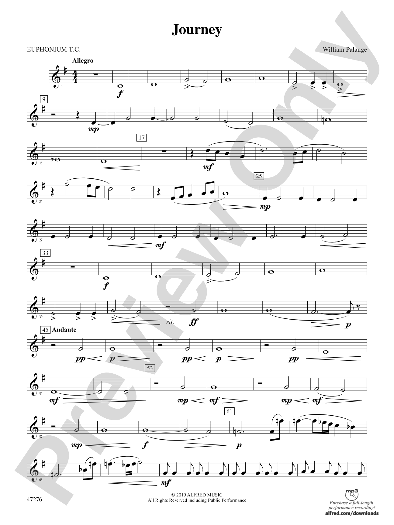 Journey: Baritone T.C.