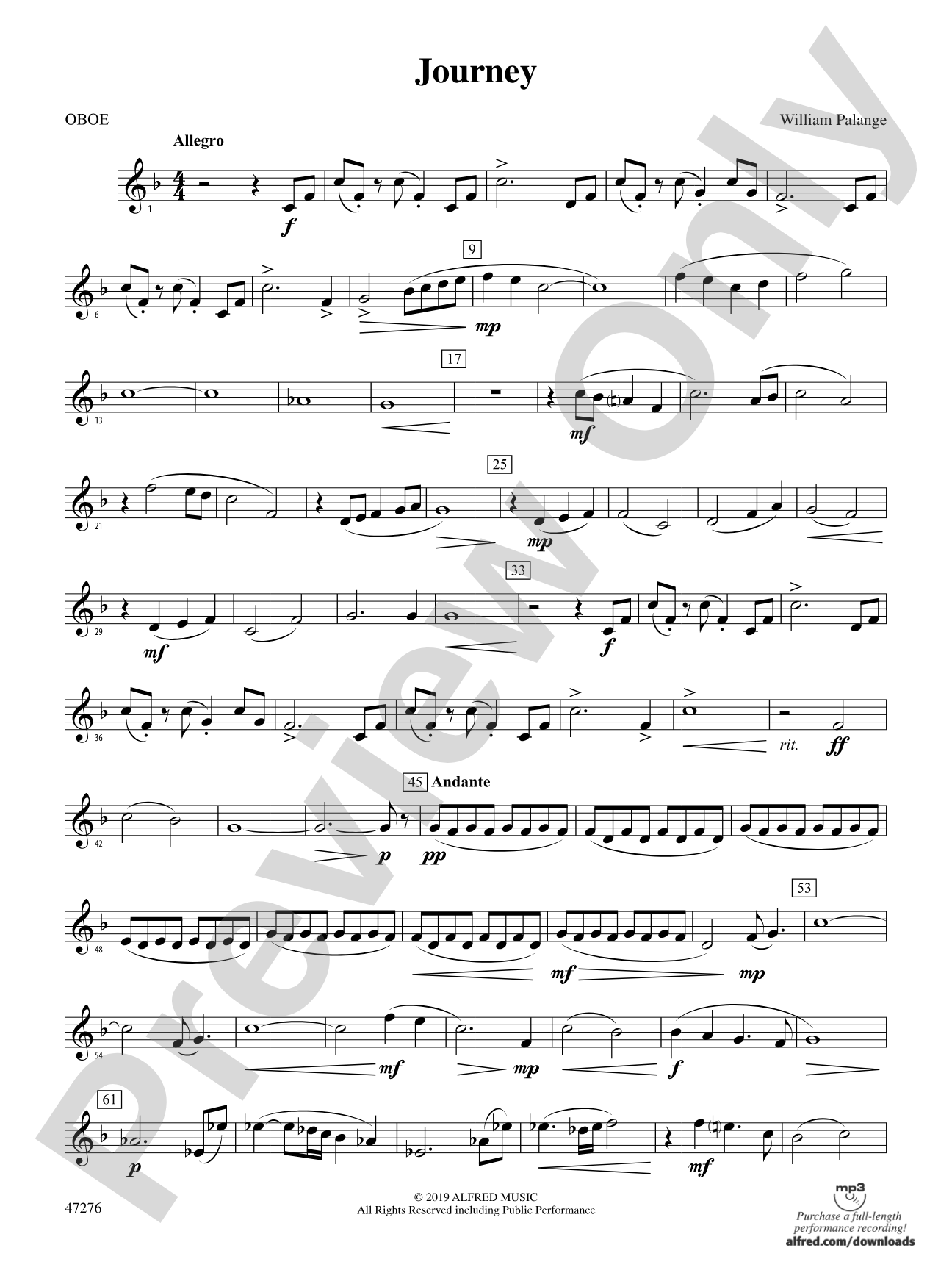 Journey: Oboe