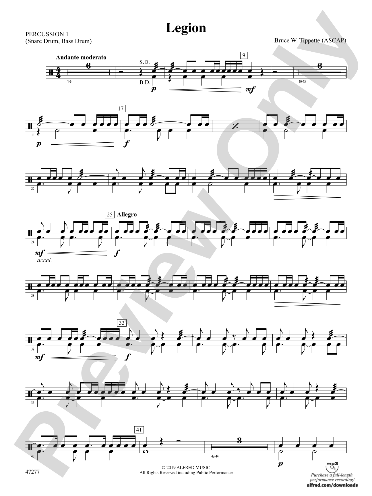 Legion: 1st Percussion