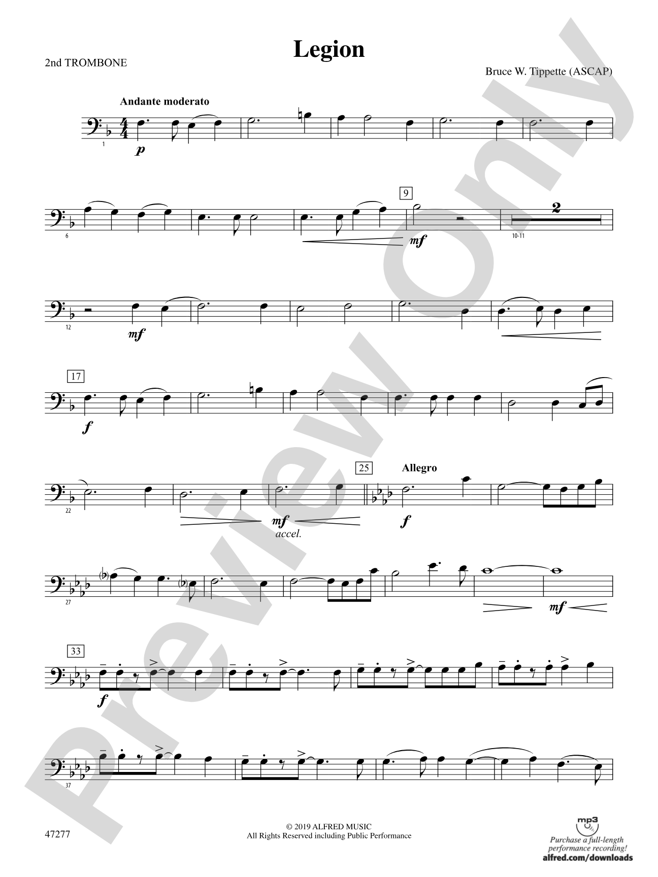 Legion: 2nd Trombone