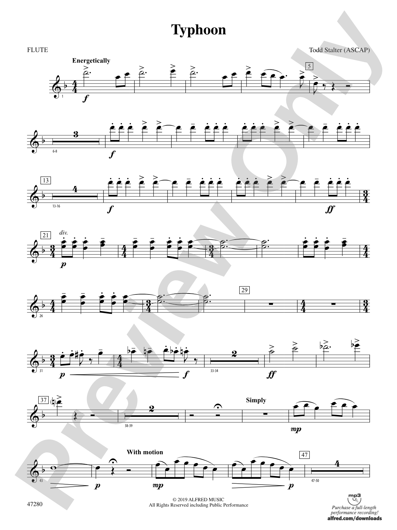 Typhoon: Flute