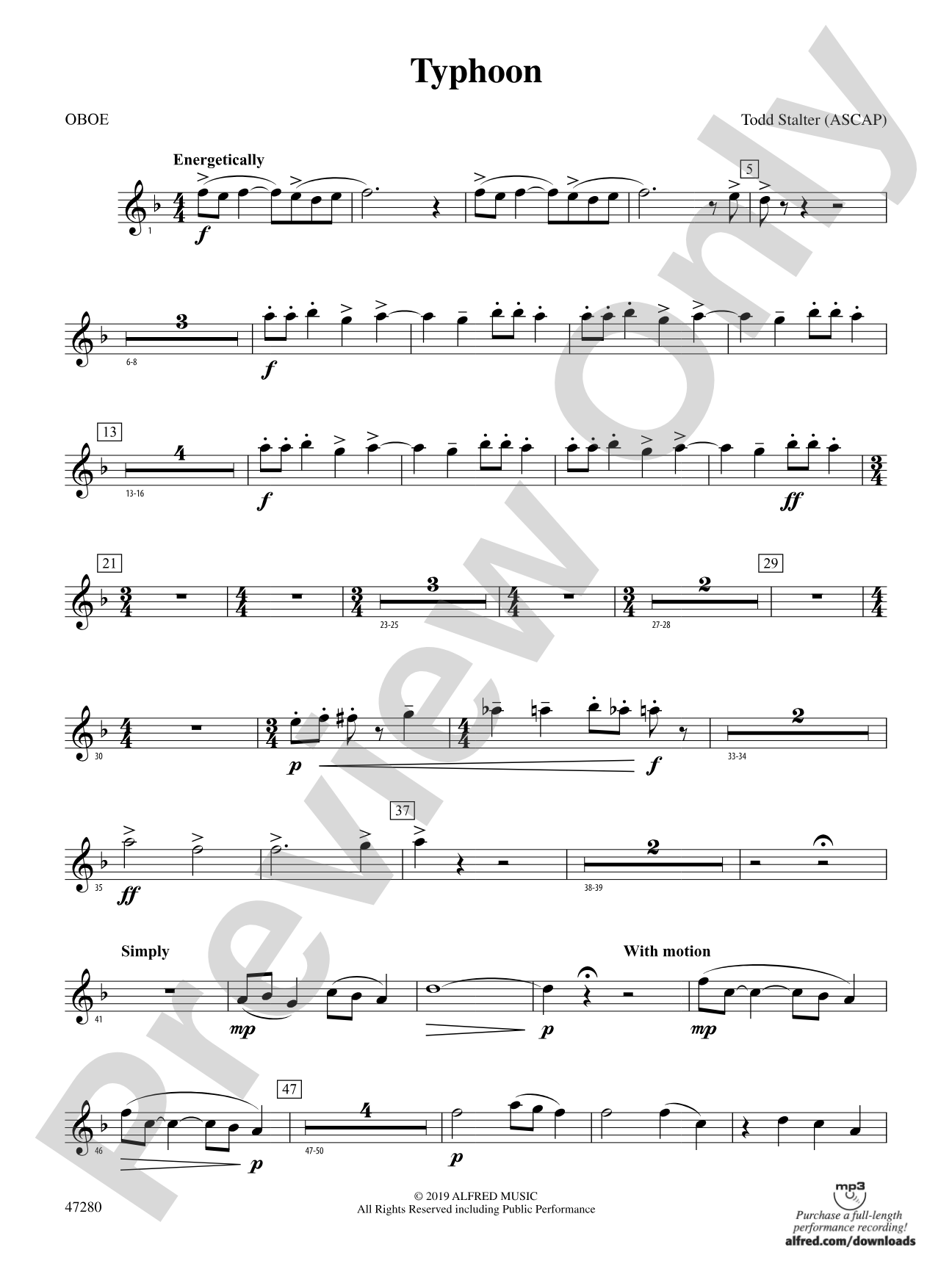 Typhoon: Oboe