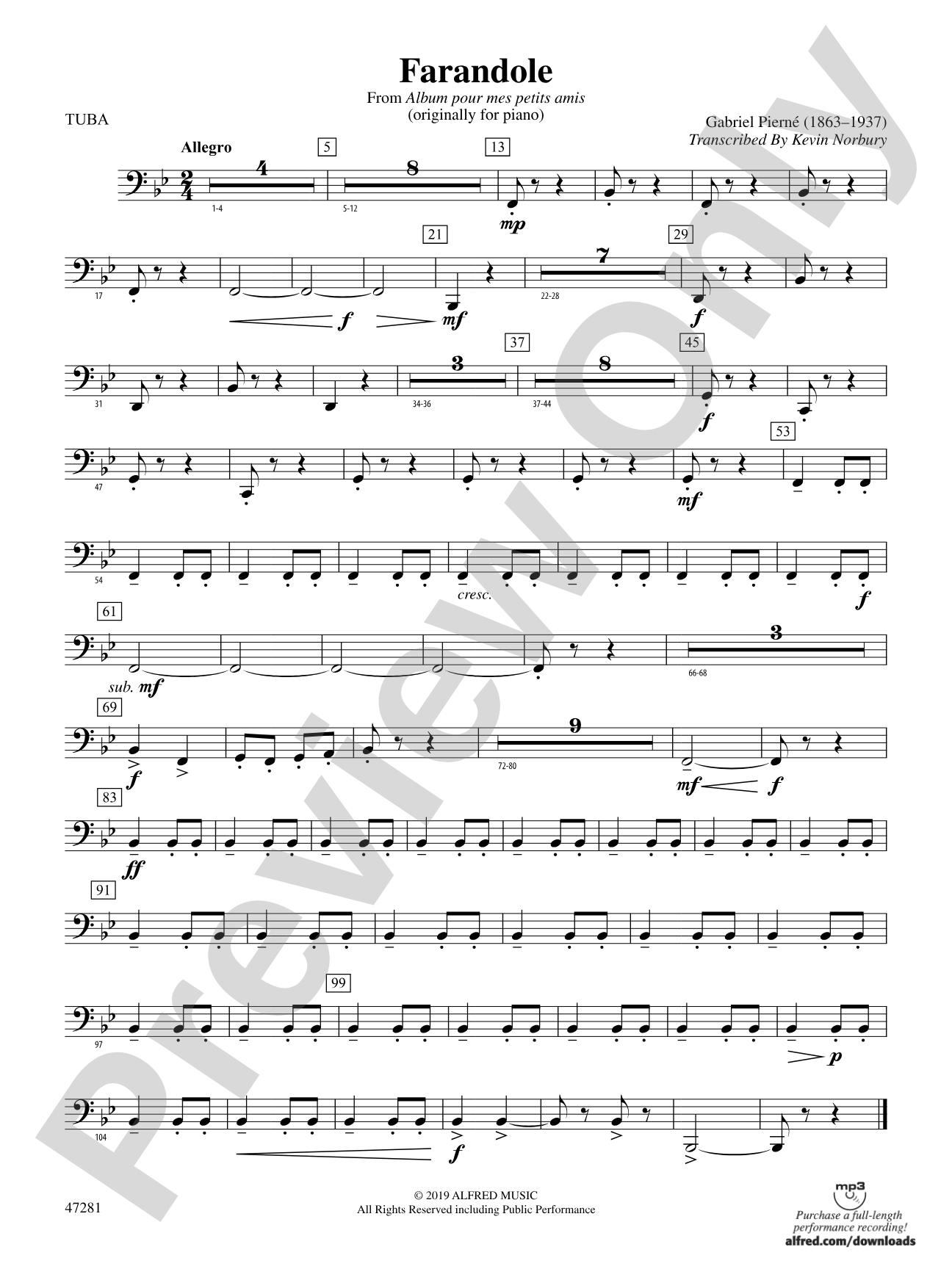 Farandole: Tuba
