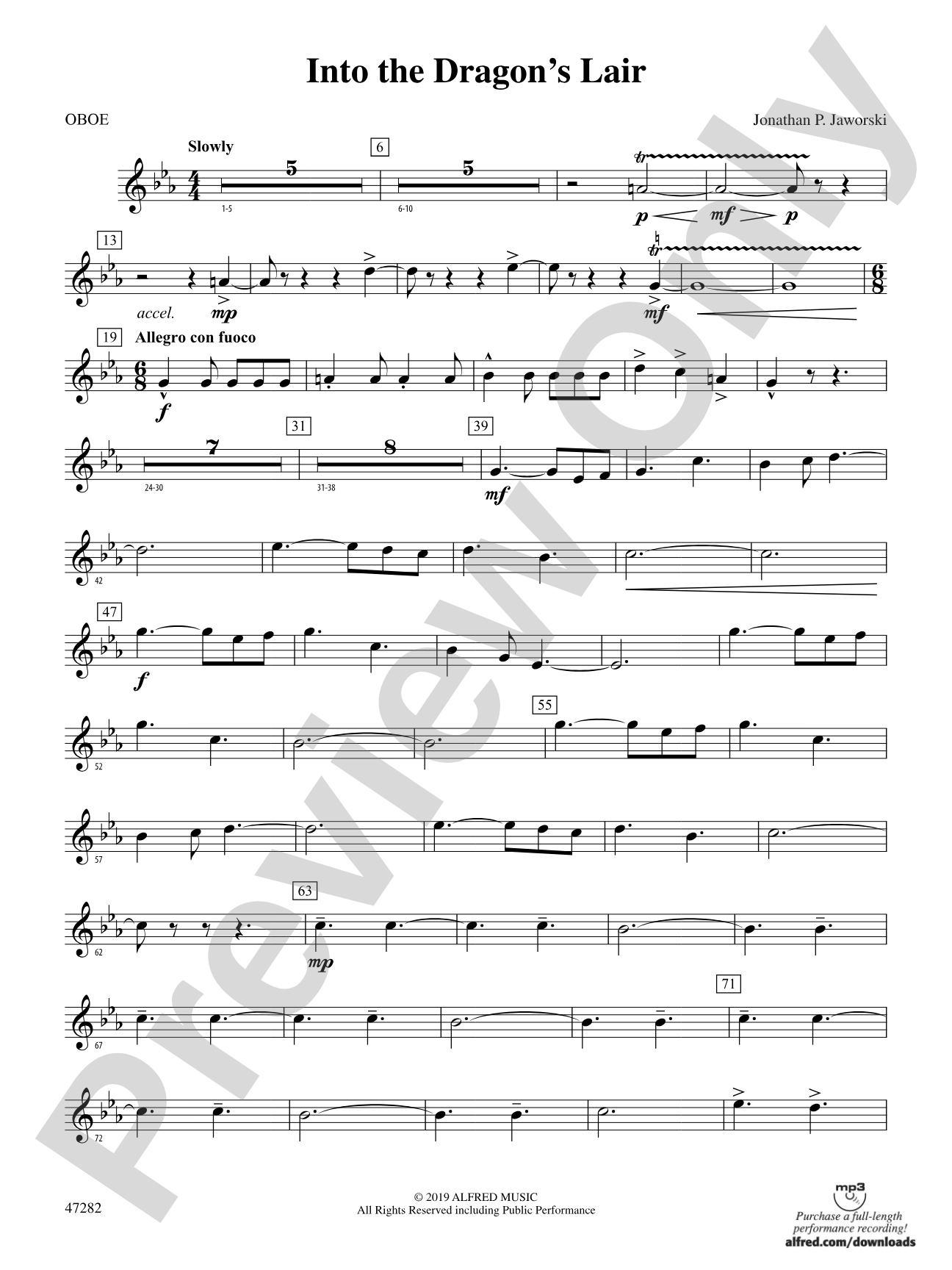 Into the Dragon's Lair: Oboe