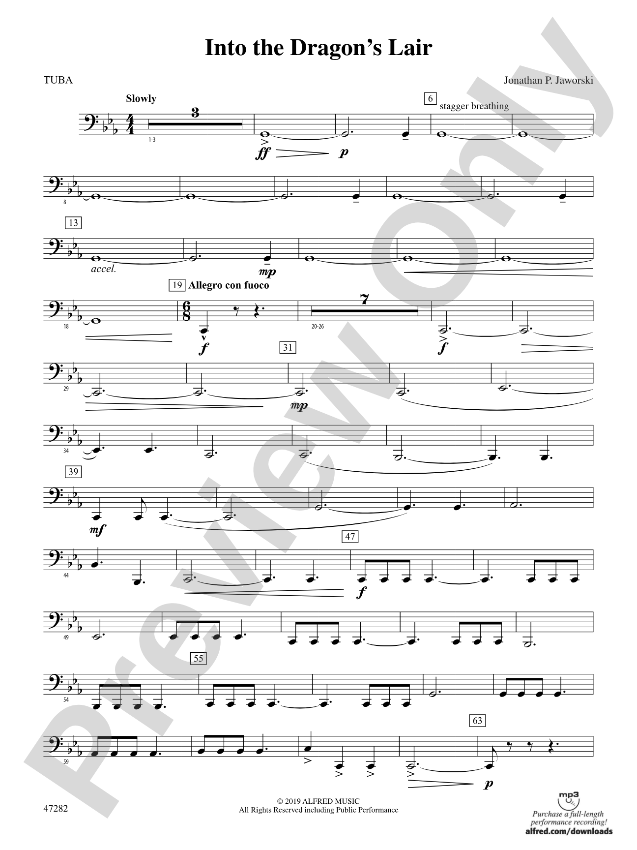 Into the Dragon's Lair: Tuba