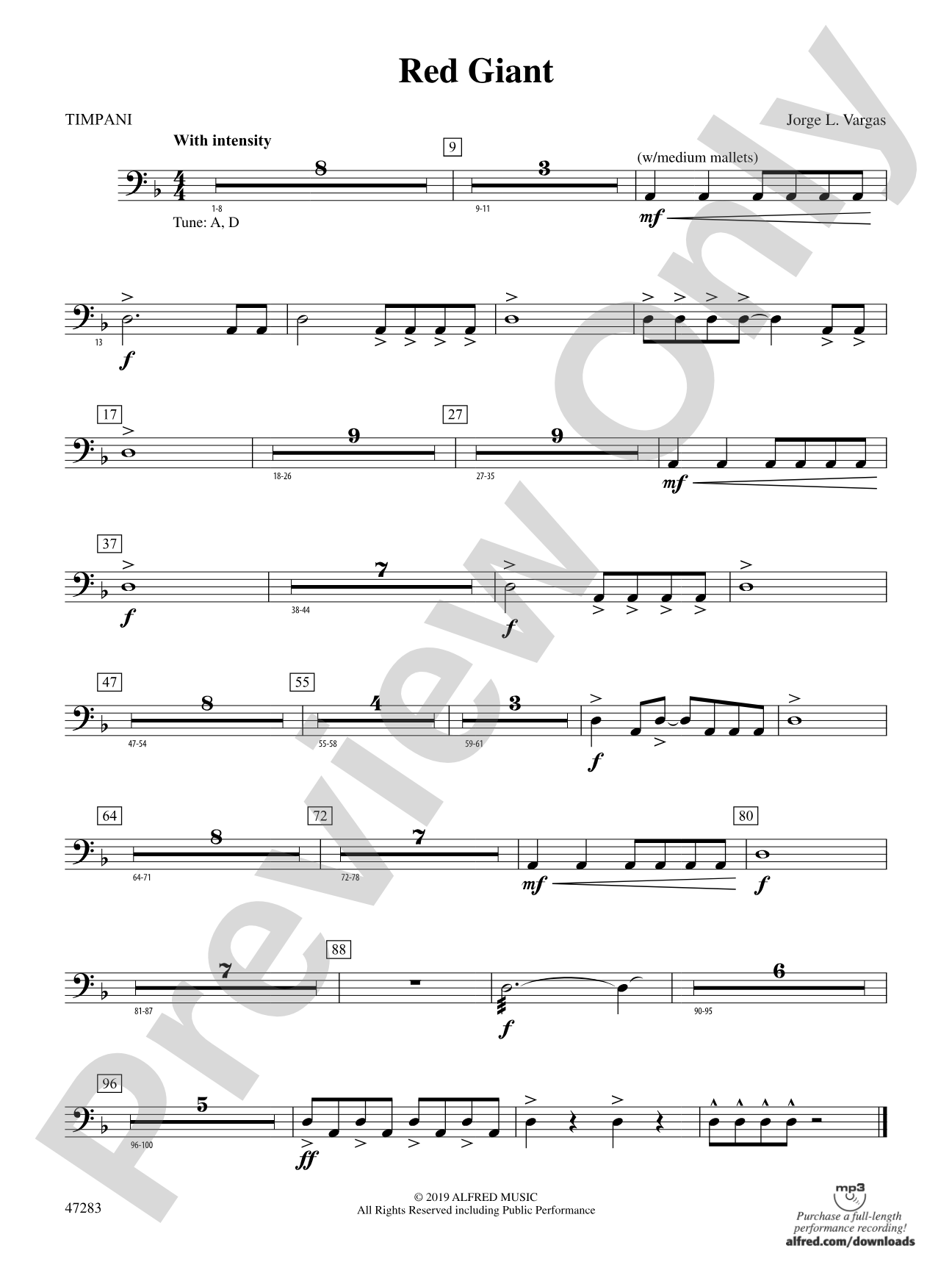 Red Giant: Timpani