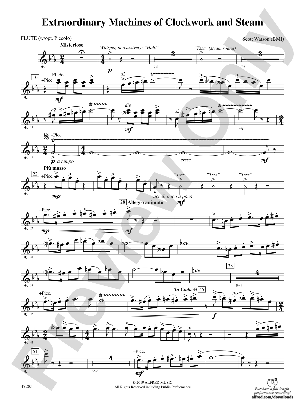 Extraordinary Machines of Clockwork and Steam: Flute