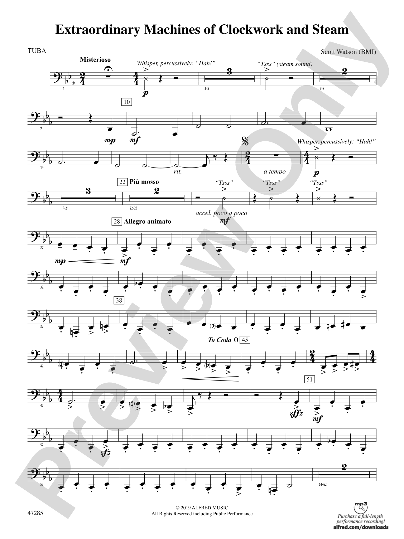 Extraordinary Machines of Clockwork and Steam: Tuba