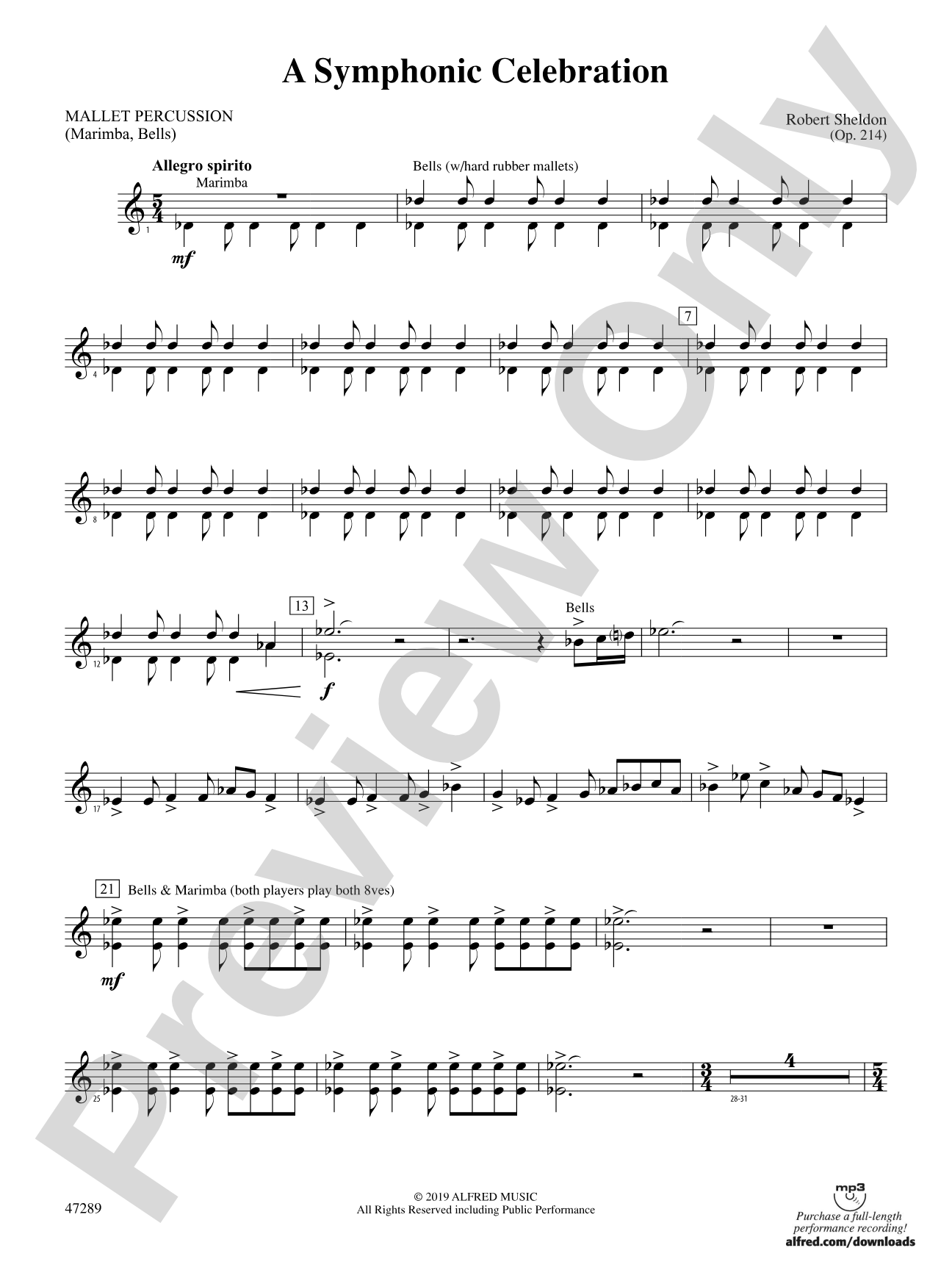 A Symphonic Celebration: Mallets