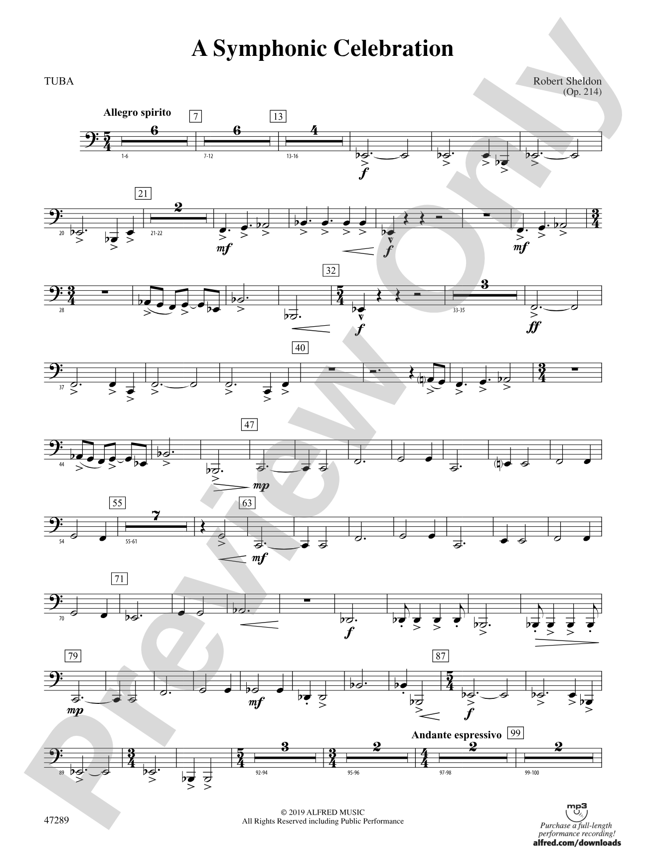 A Symphonic Celebration: Tuba