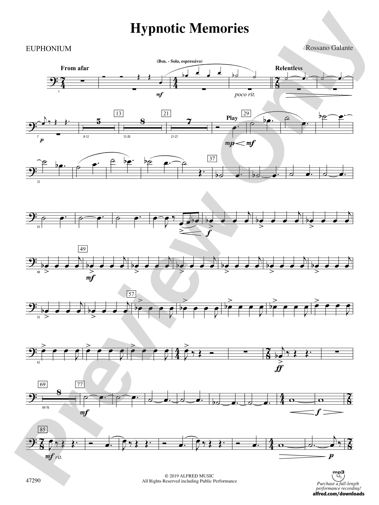 Hypnotic Memories: Baritone B.C.