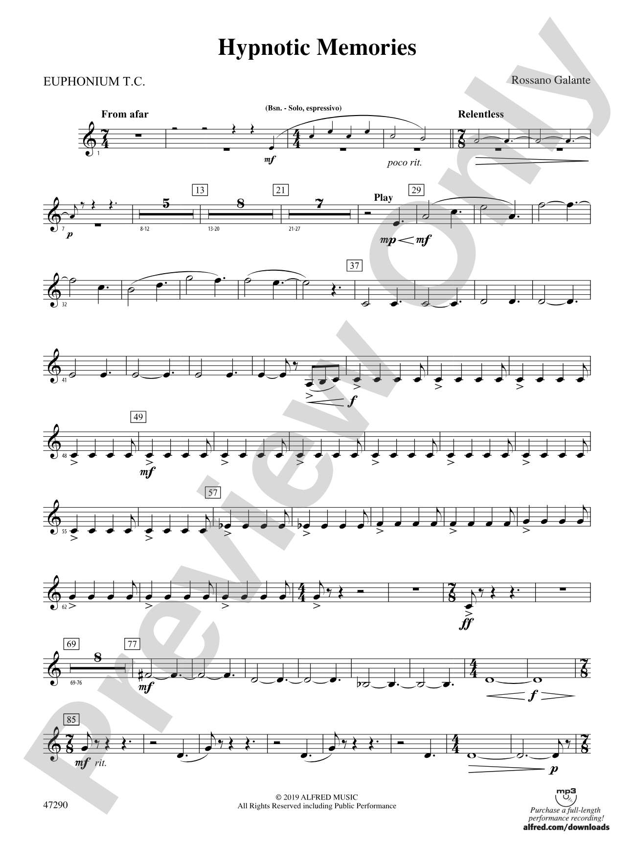 Hypnotic Memories: Baritone T.C.