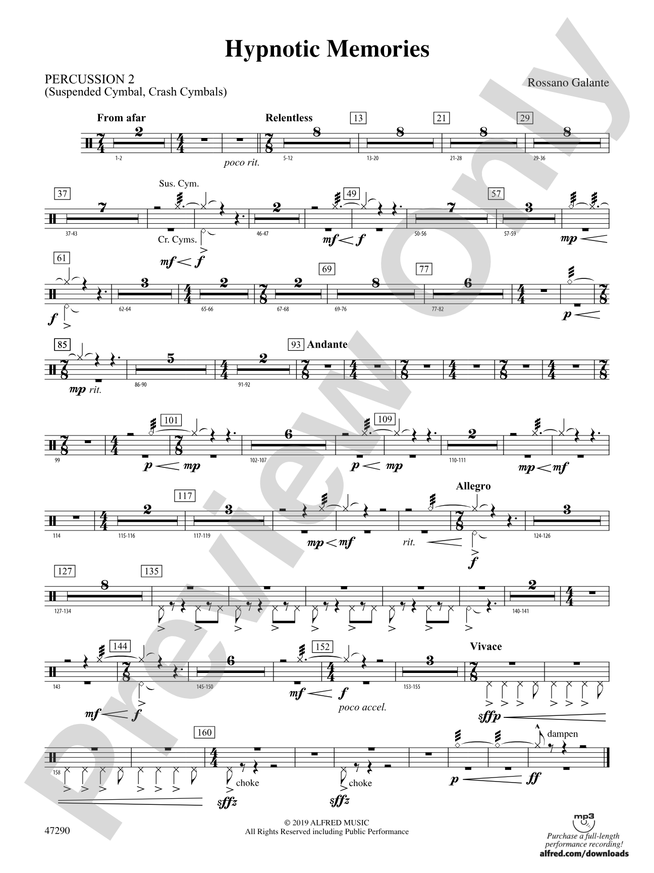 Hypnotic Memories: 2nd Percussion