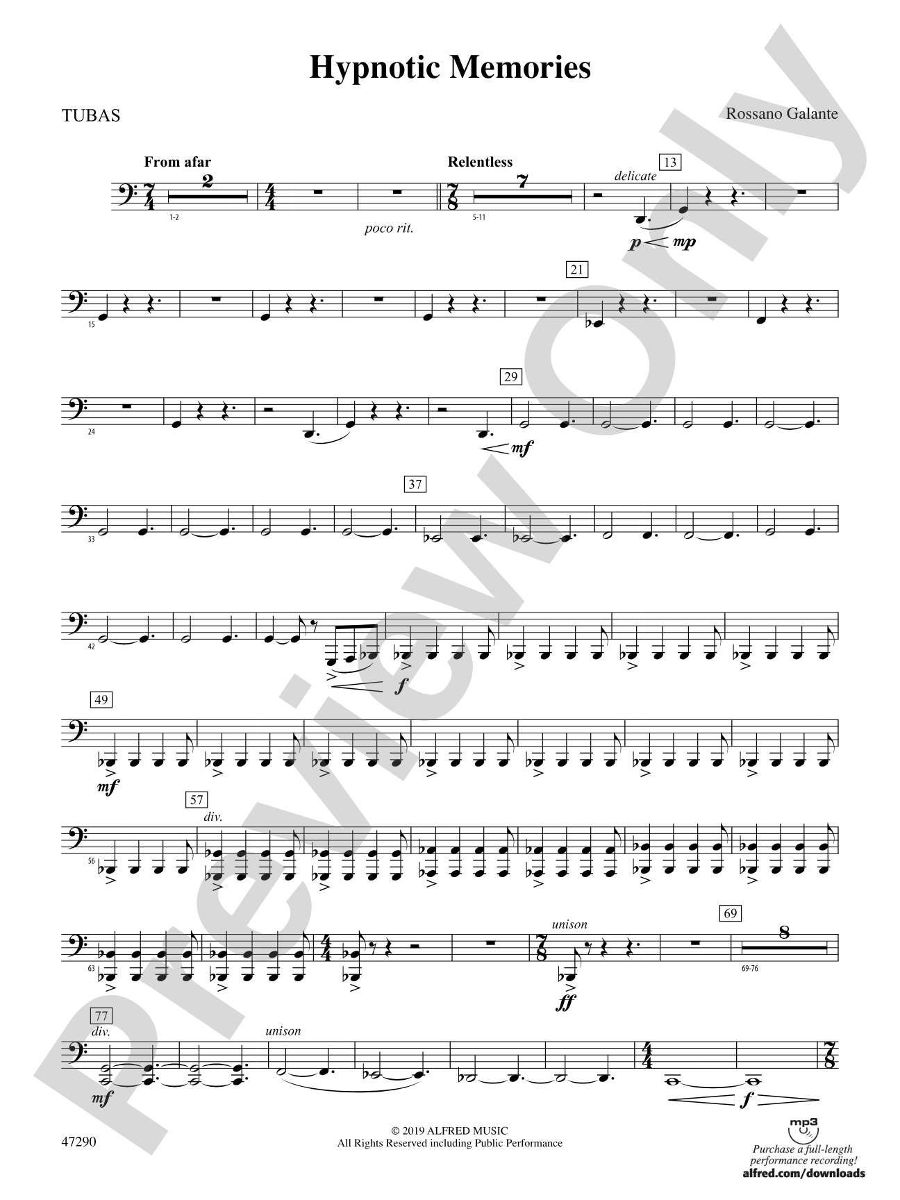 Hypnotic Memories: Tuba