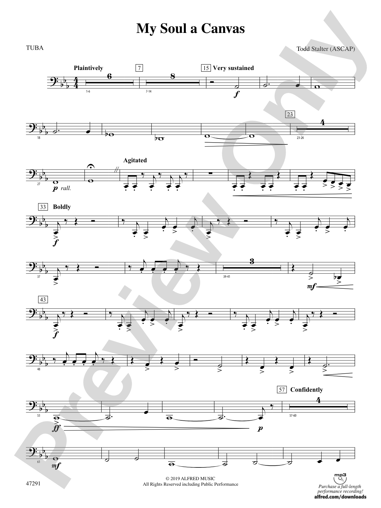 My Soul a Canvas: Tuba