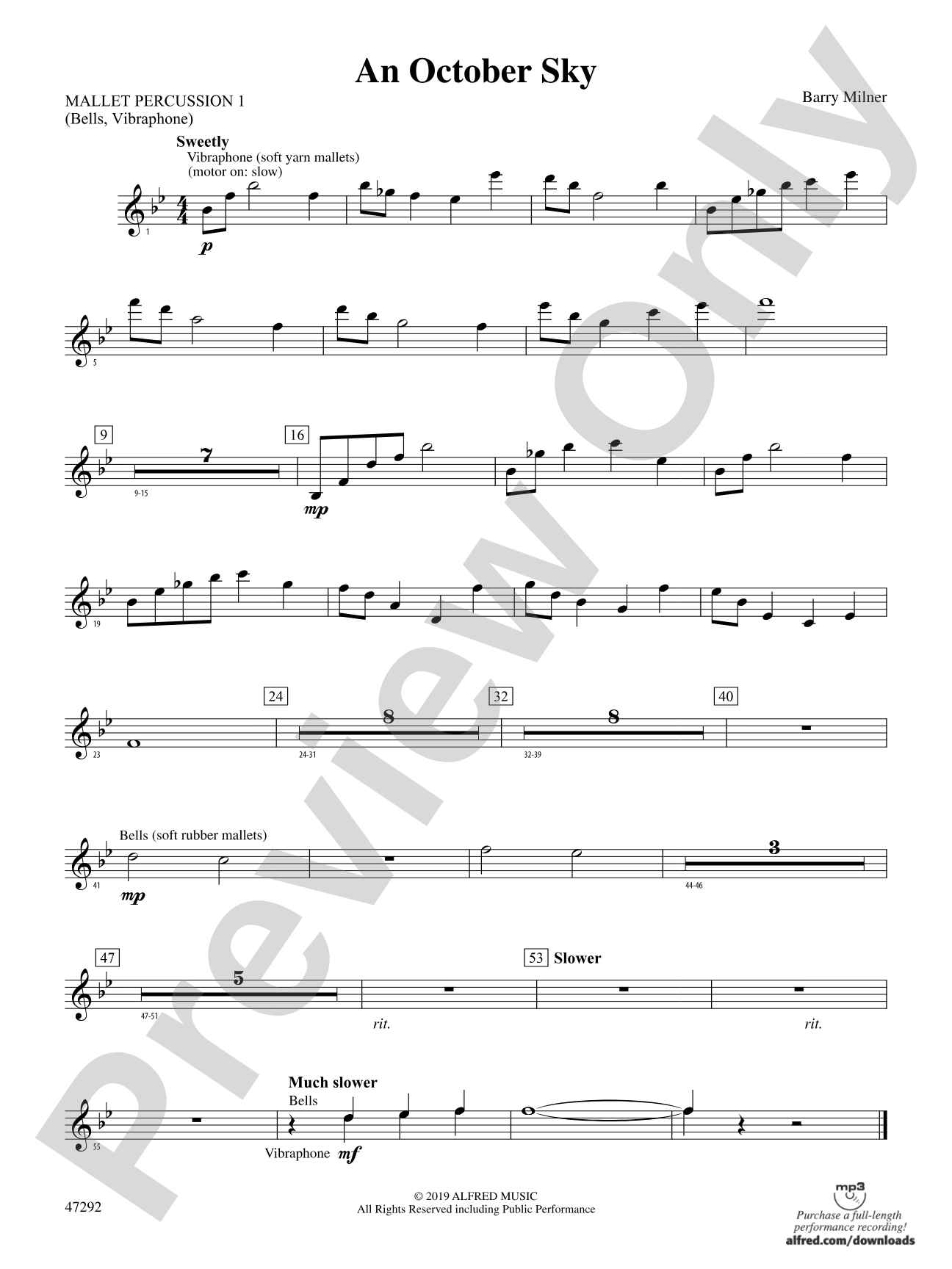 An October Sky: Mallets