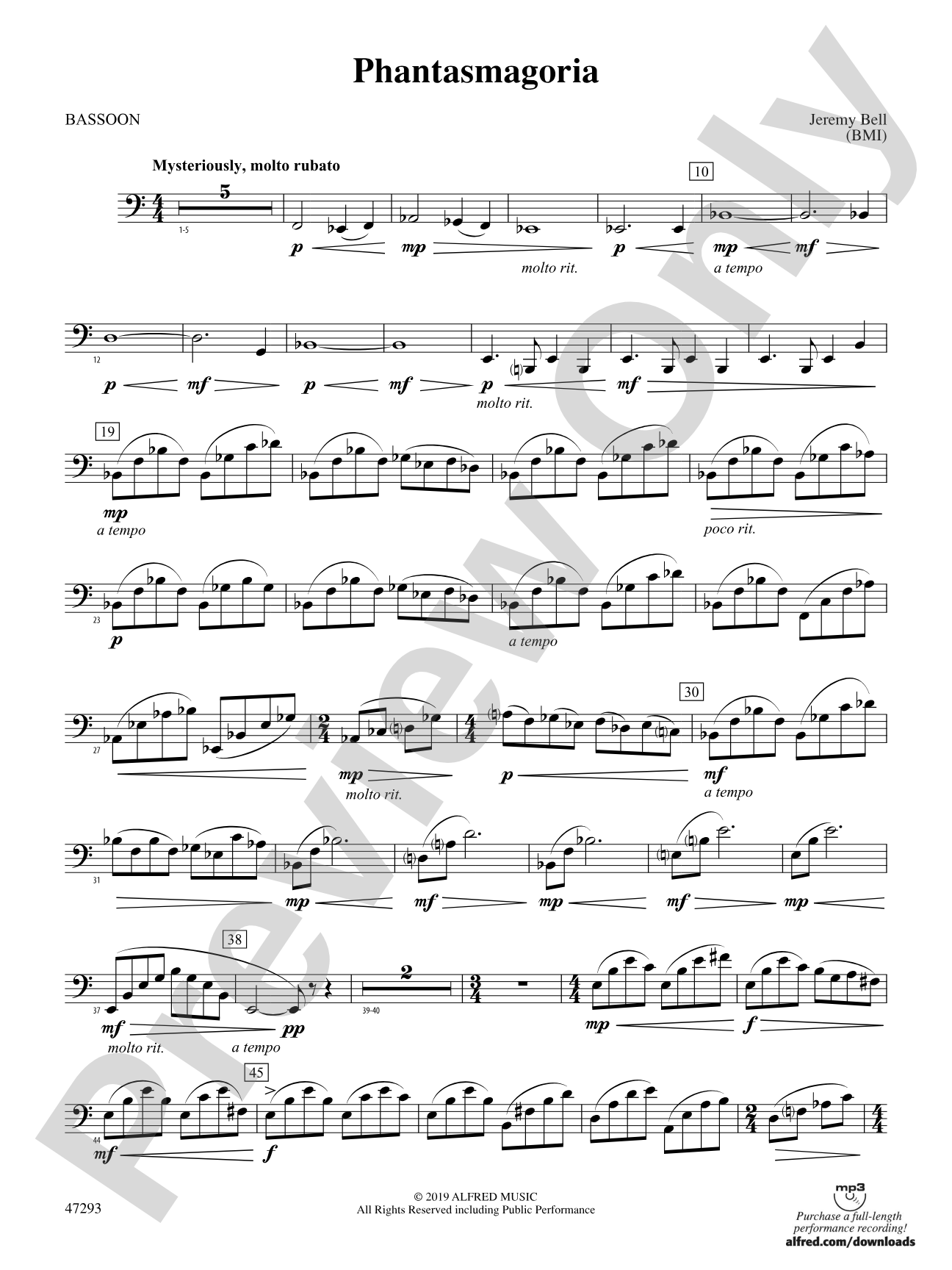 Phantasmagoria: Bassoon