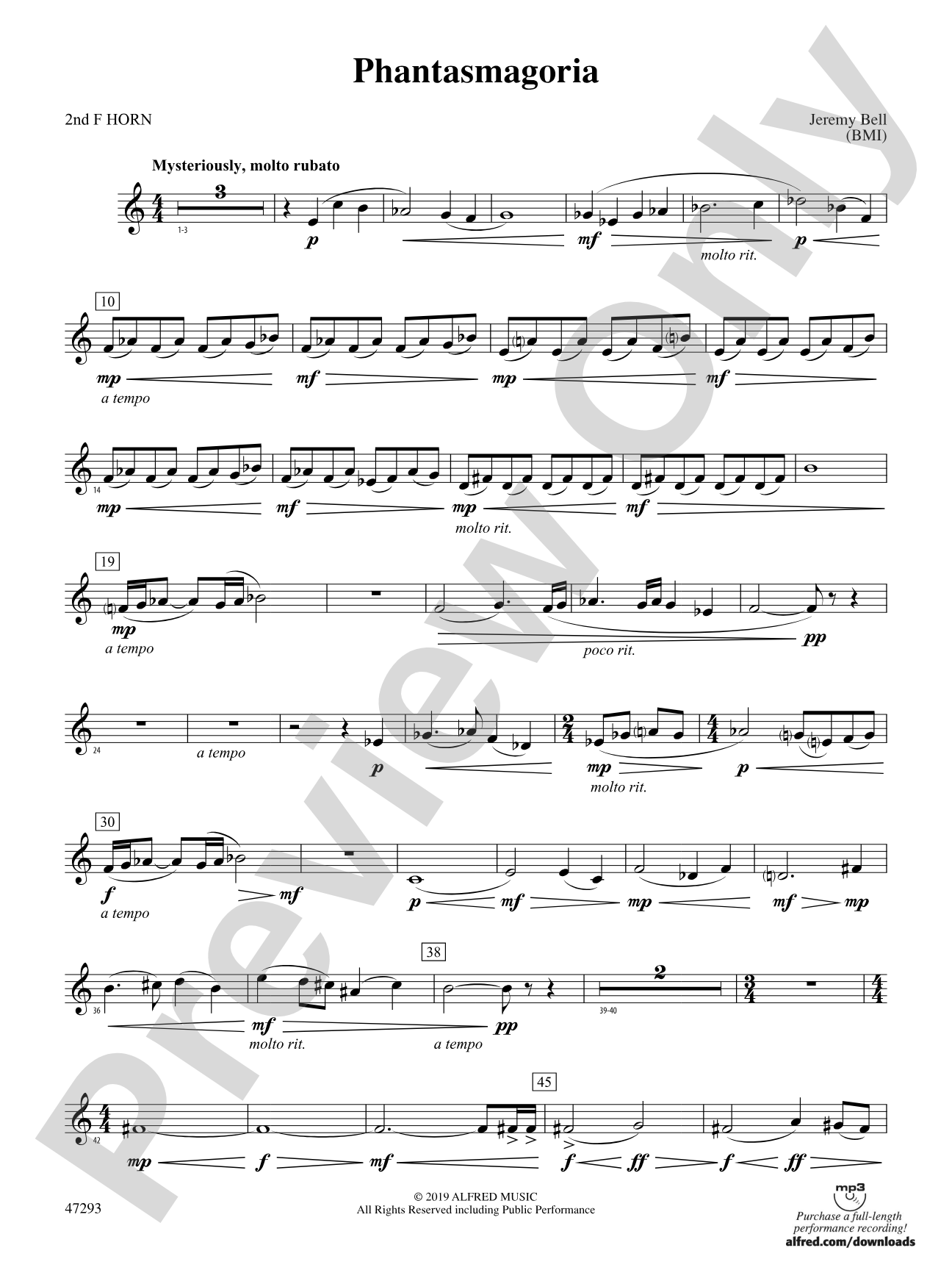 Phantasmagoria: 2nd F Horn