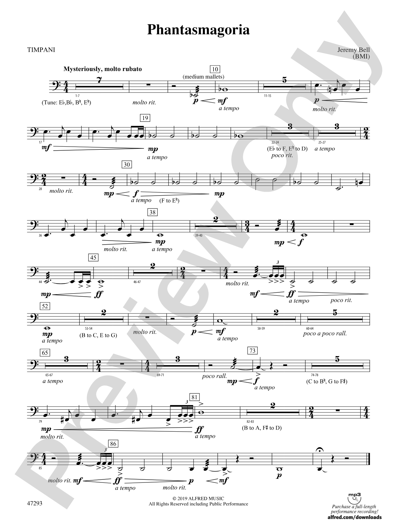 Phantasmagoria: Timpani