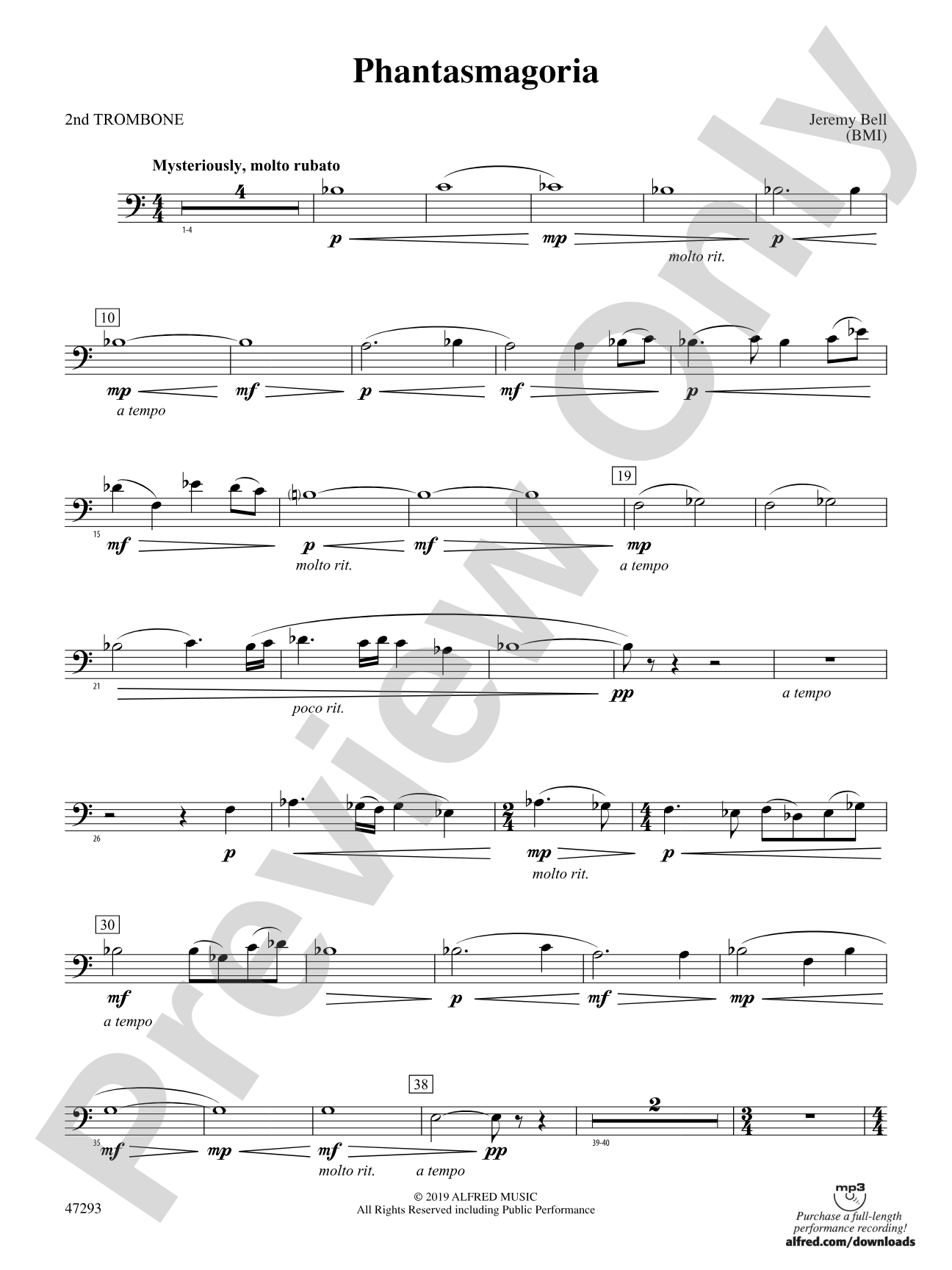 Phantasmagoria: 2nd Trombone