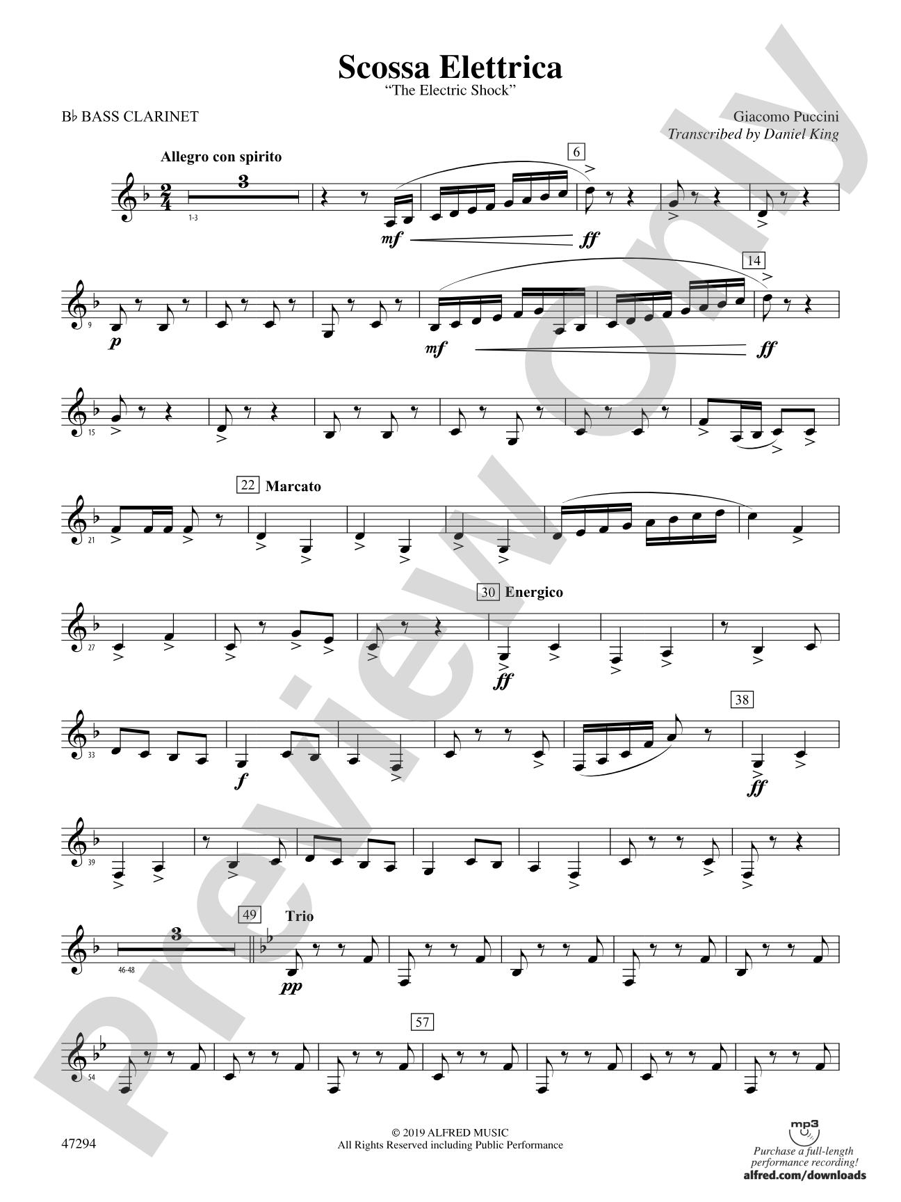 Scossa Elettrica: B-flat Bass Clarinet