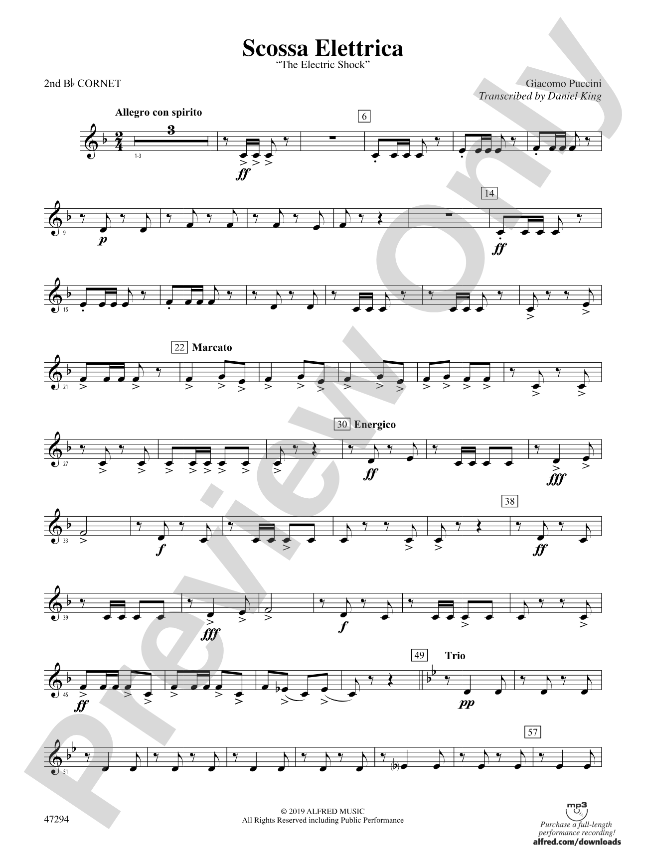 Scossa Elettrica: 2nd B-flat Cornet