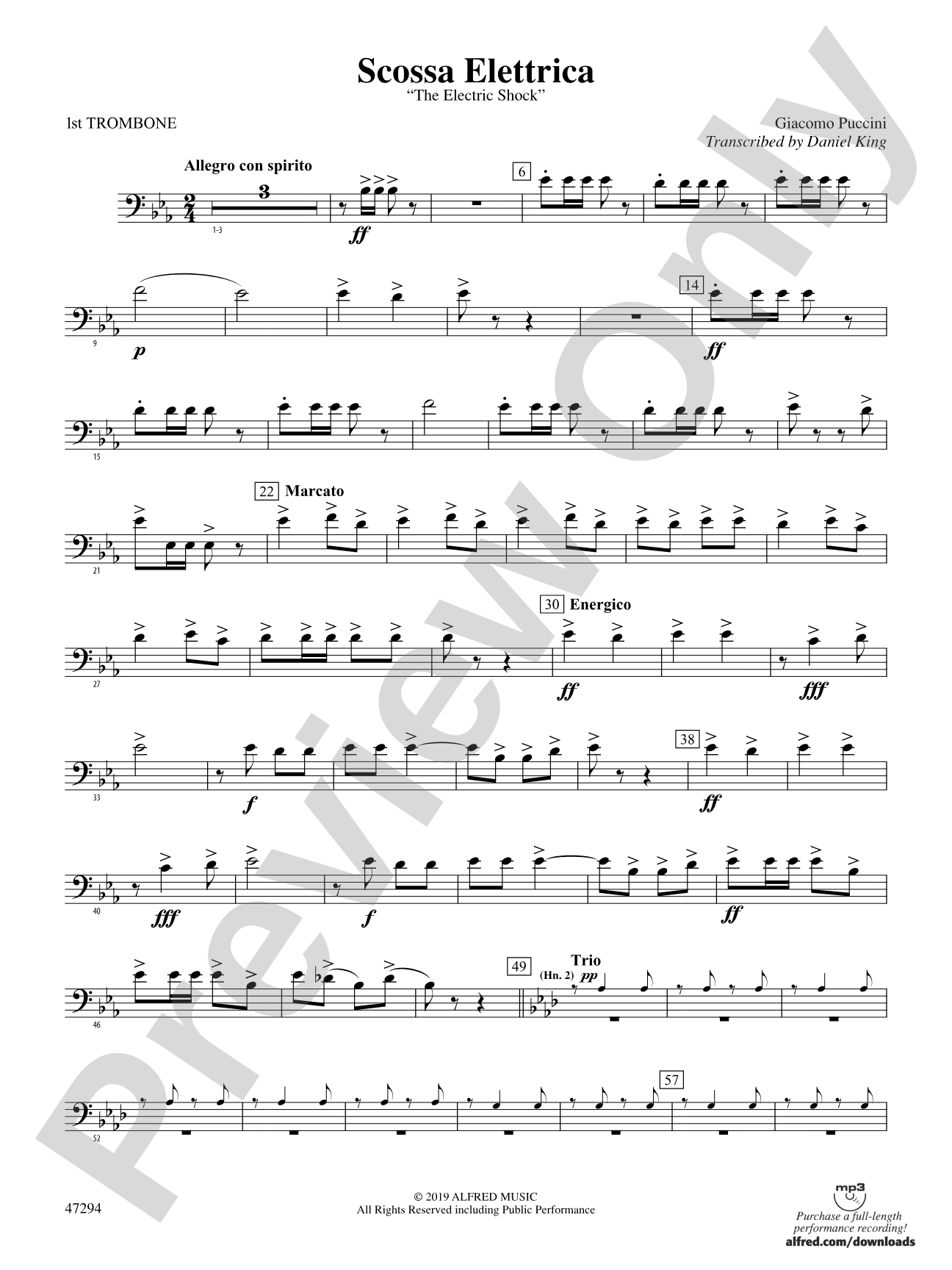 Scossa Elettrica: 1st Trombone