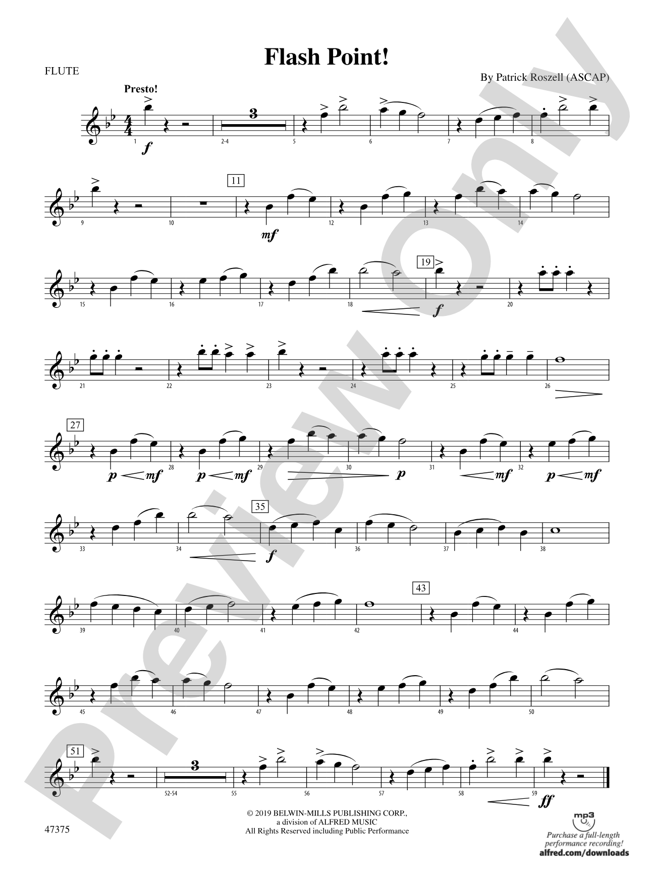 Flash Point!: Flute