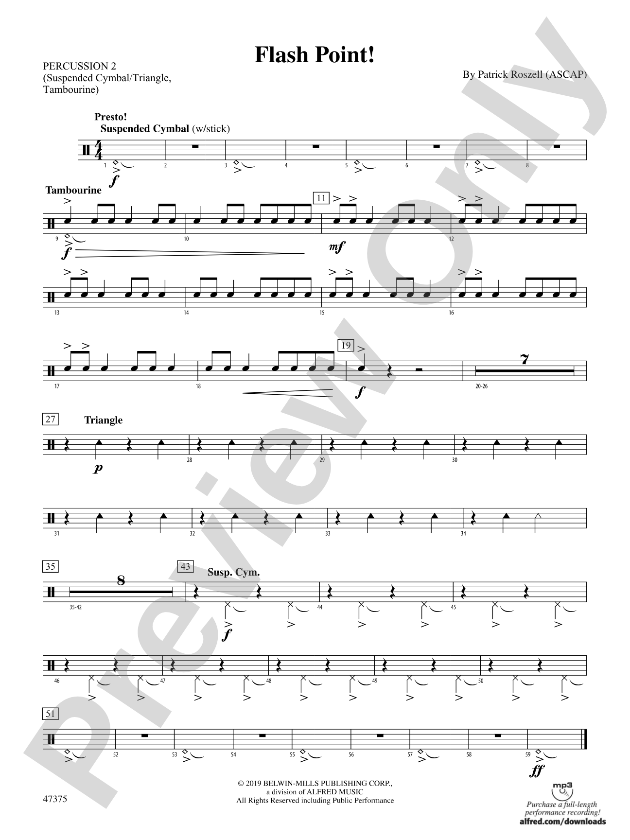 Flash Point!: 2nd Percussion