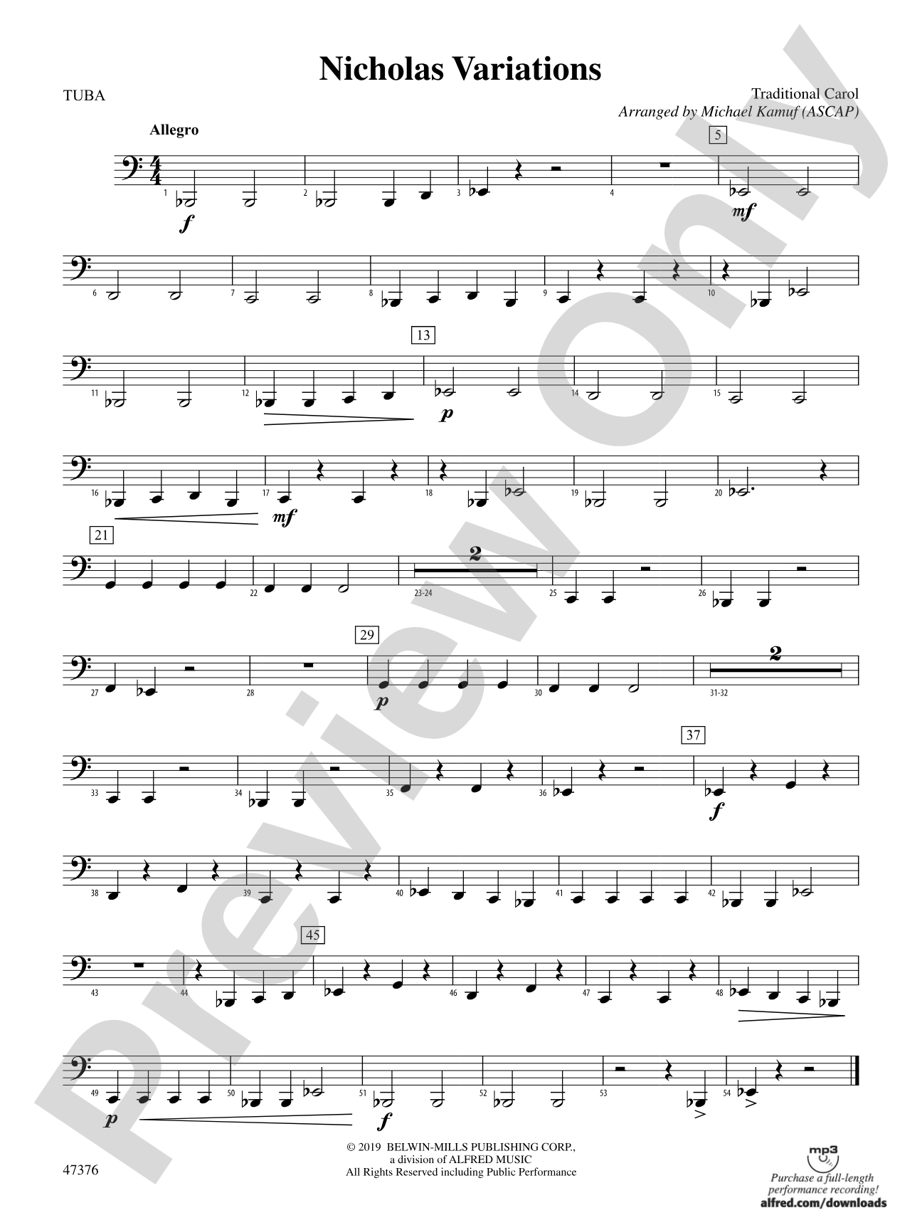 Nicholas Variations: Tuba