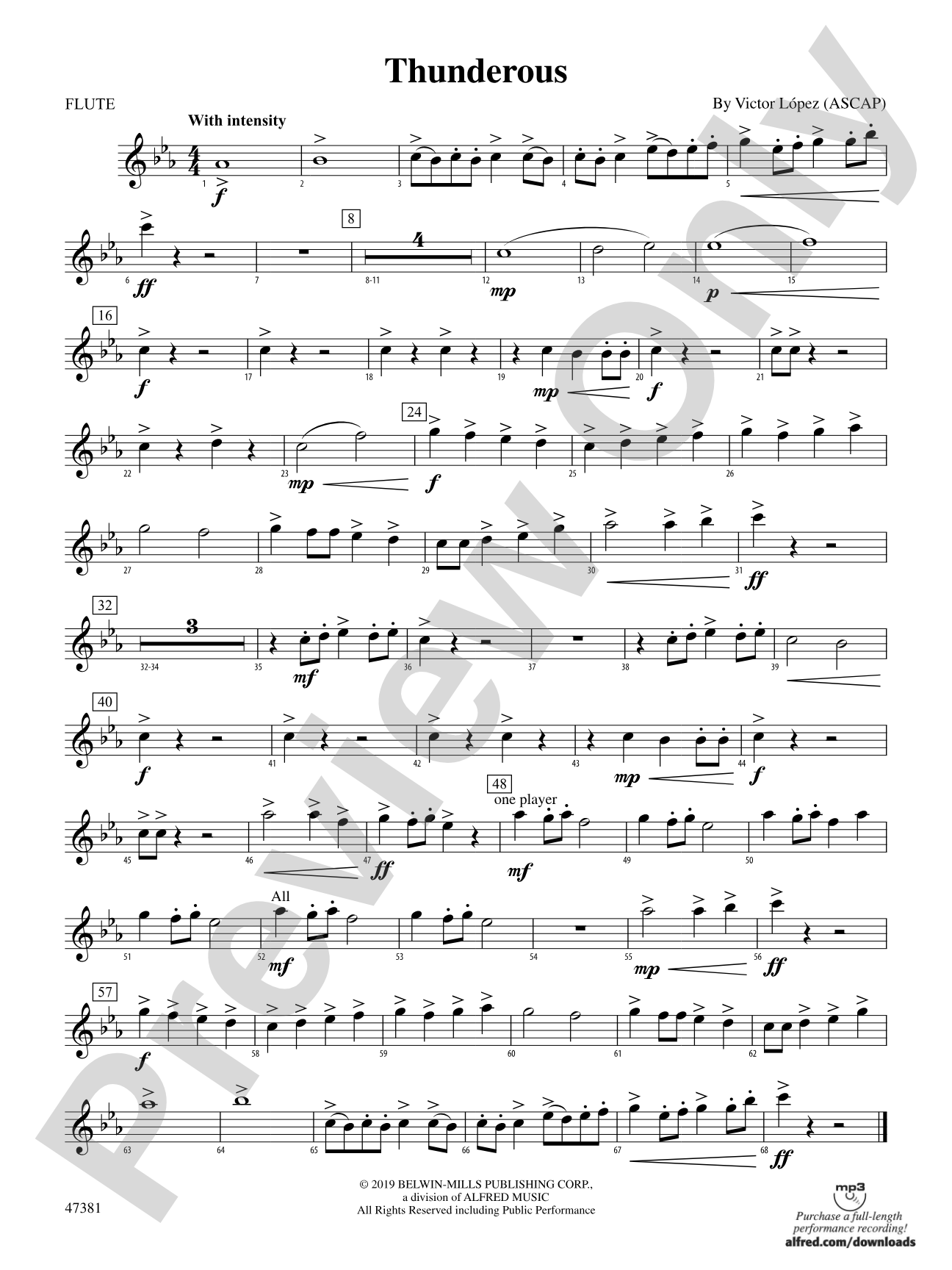 Thunderous: Flute
