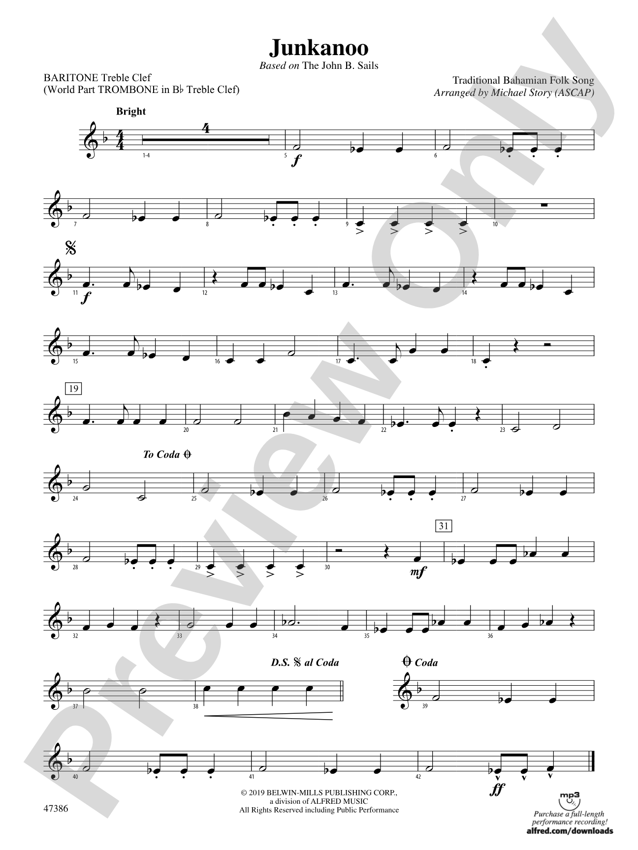 Junkanoo: Baritone T.C.