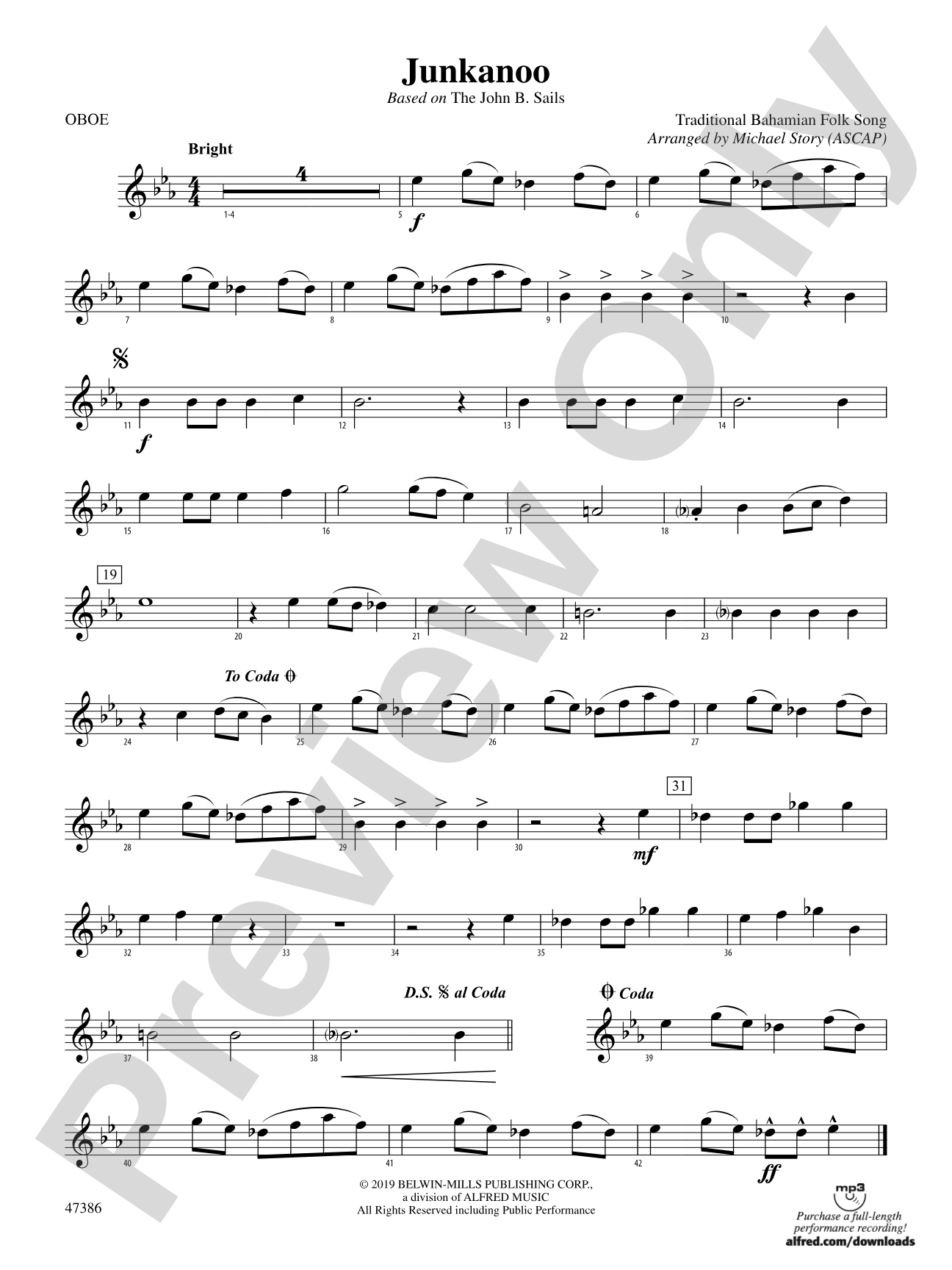 Junkanoo: Oboe