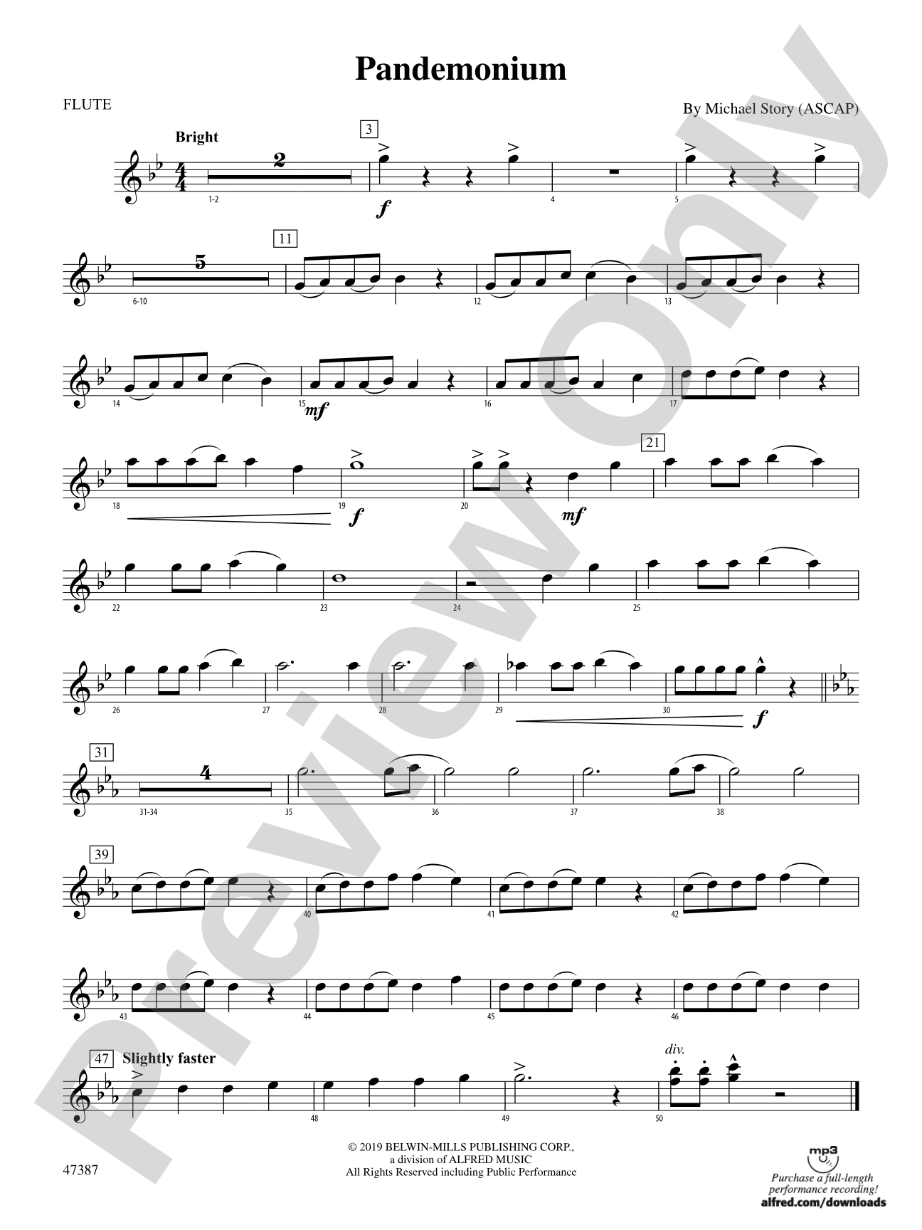 Pandemonium: Flute